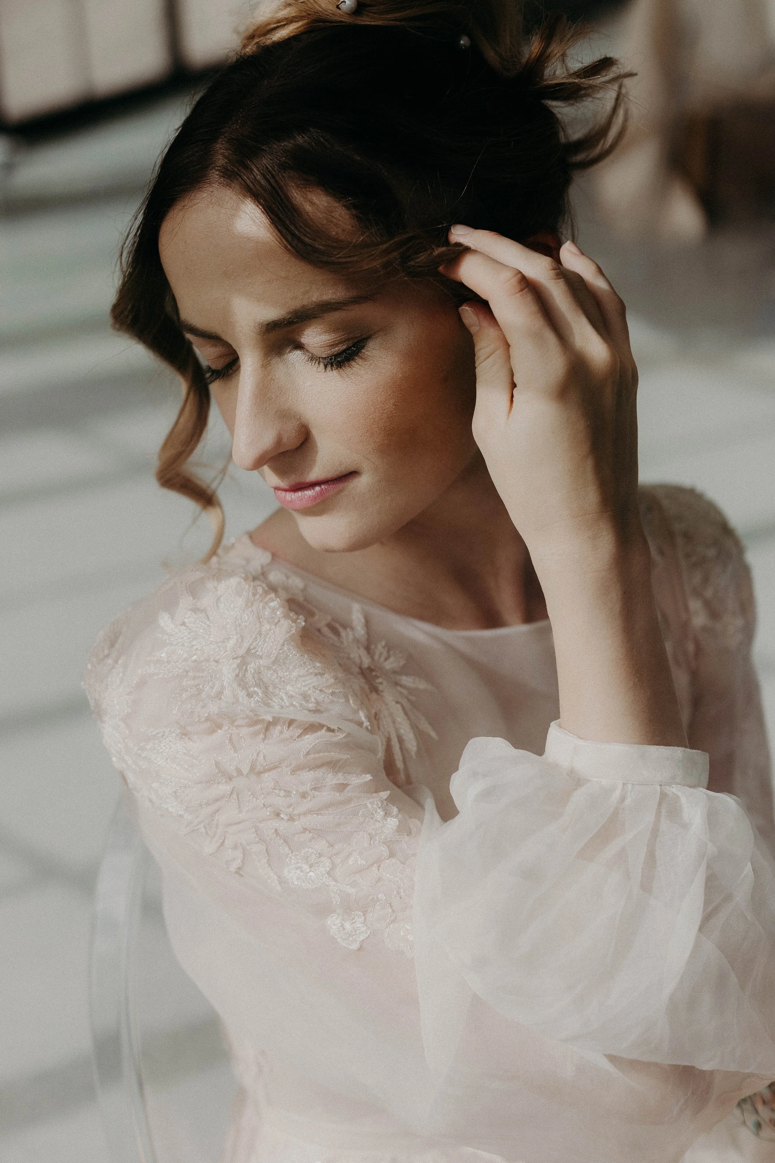 Maquillage naturel et irisé