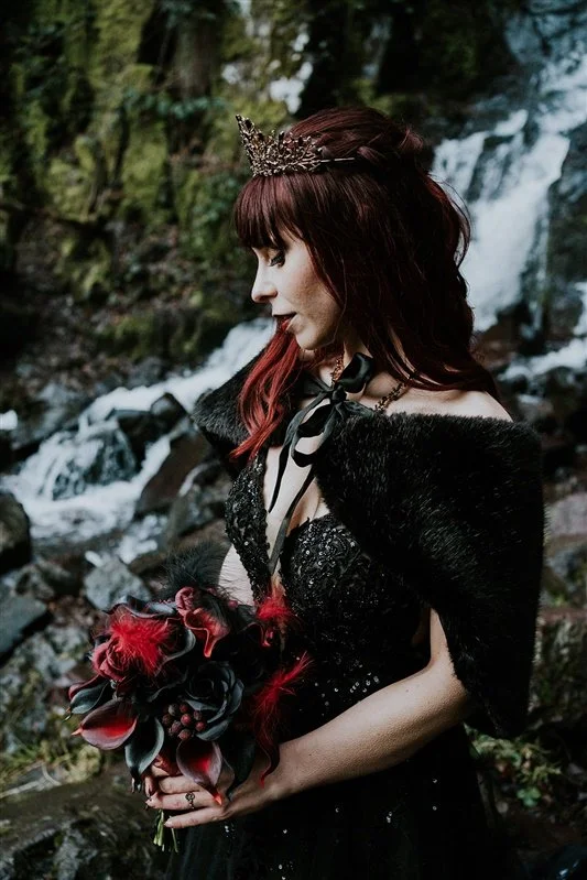 Mariée alternative, photo par Photography byChloé