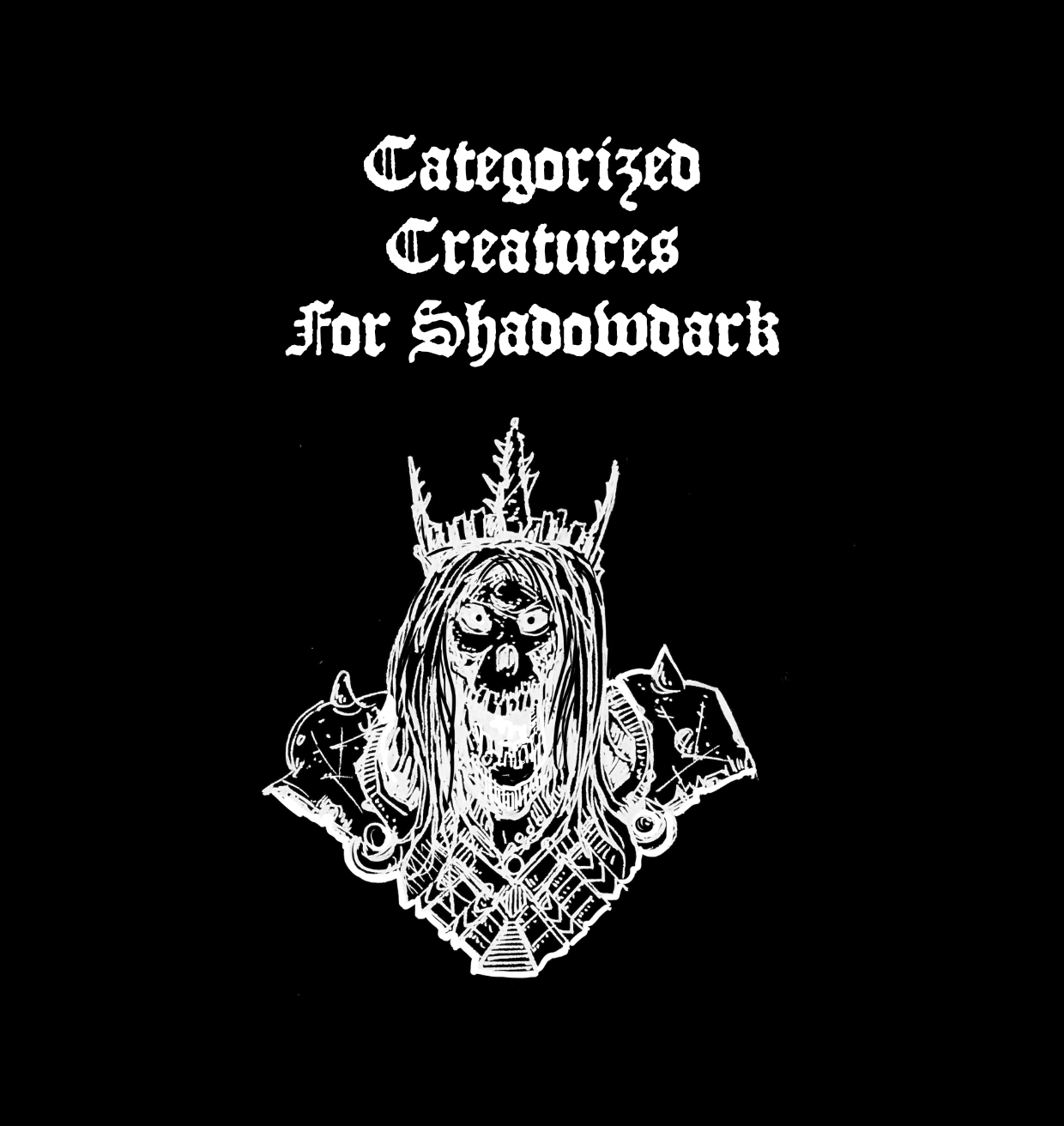 Categorized Creatures for Shadowdark