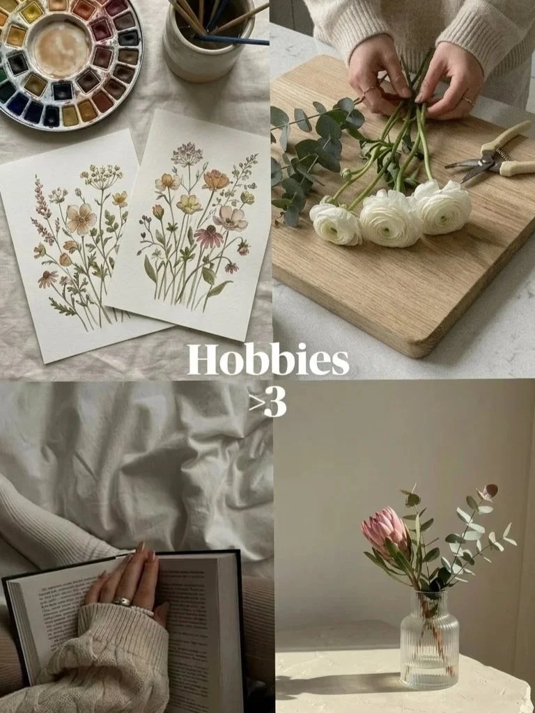3 Elegant Hobbies That Actually Bring Peace to Your Routine