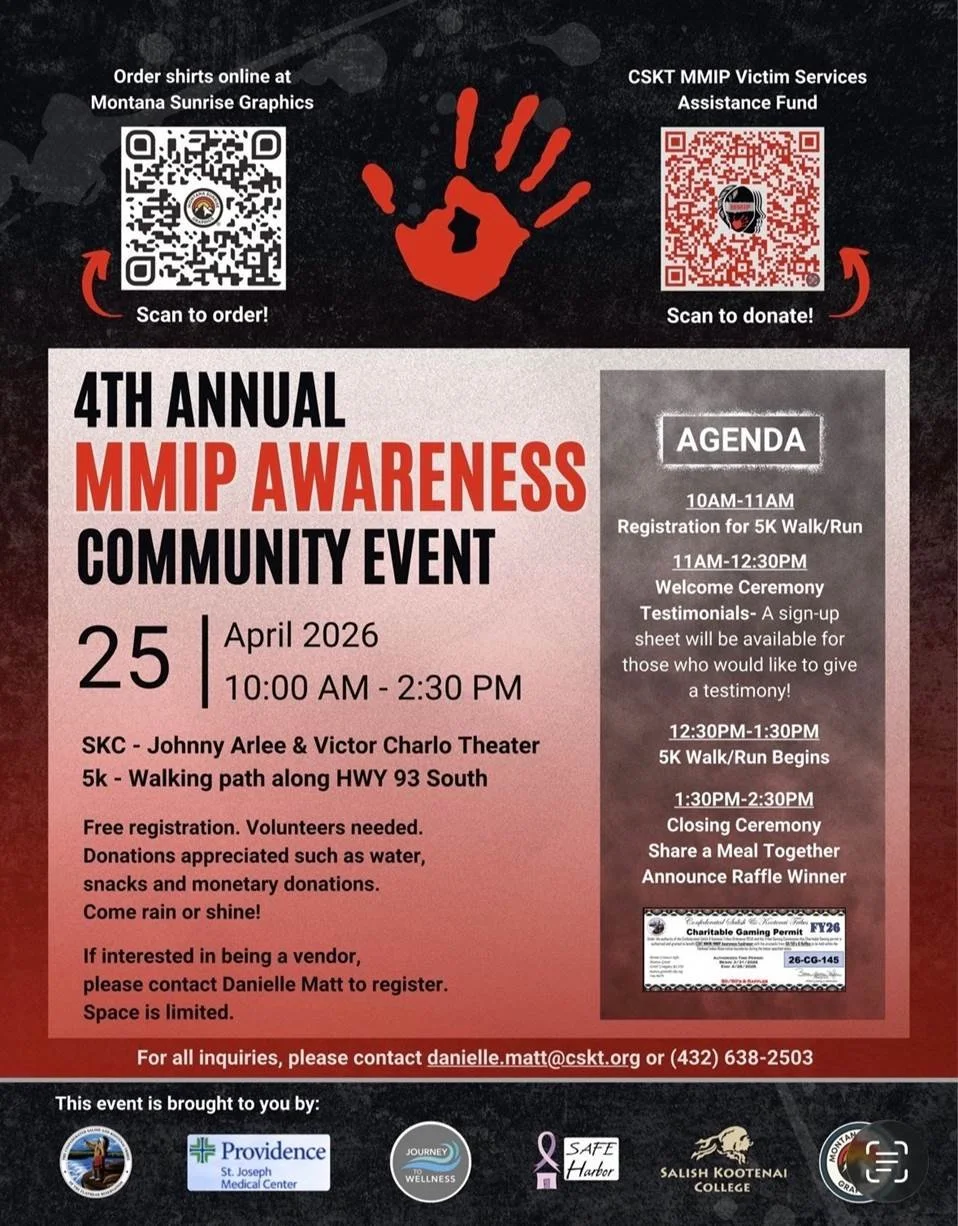 CSKT 4th annual MMIP awareness community event