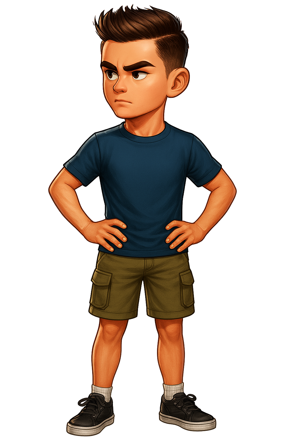 Matthew, from Wiki's Wonder Crew. He's standing strong.
