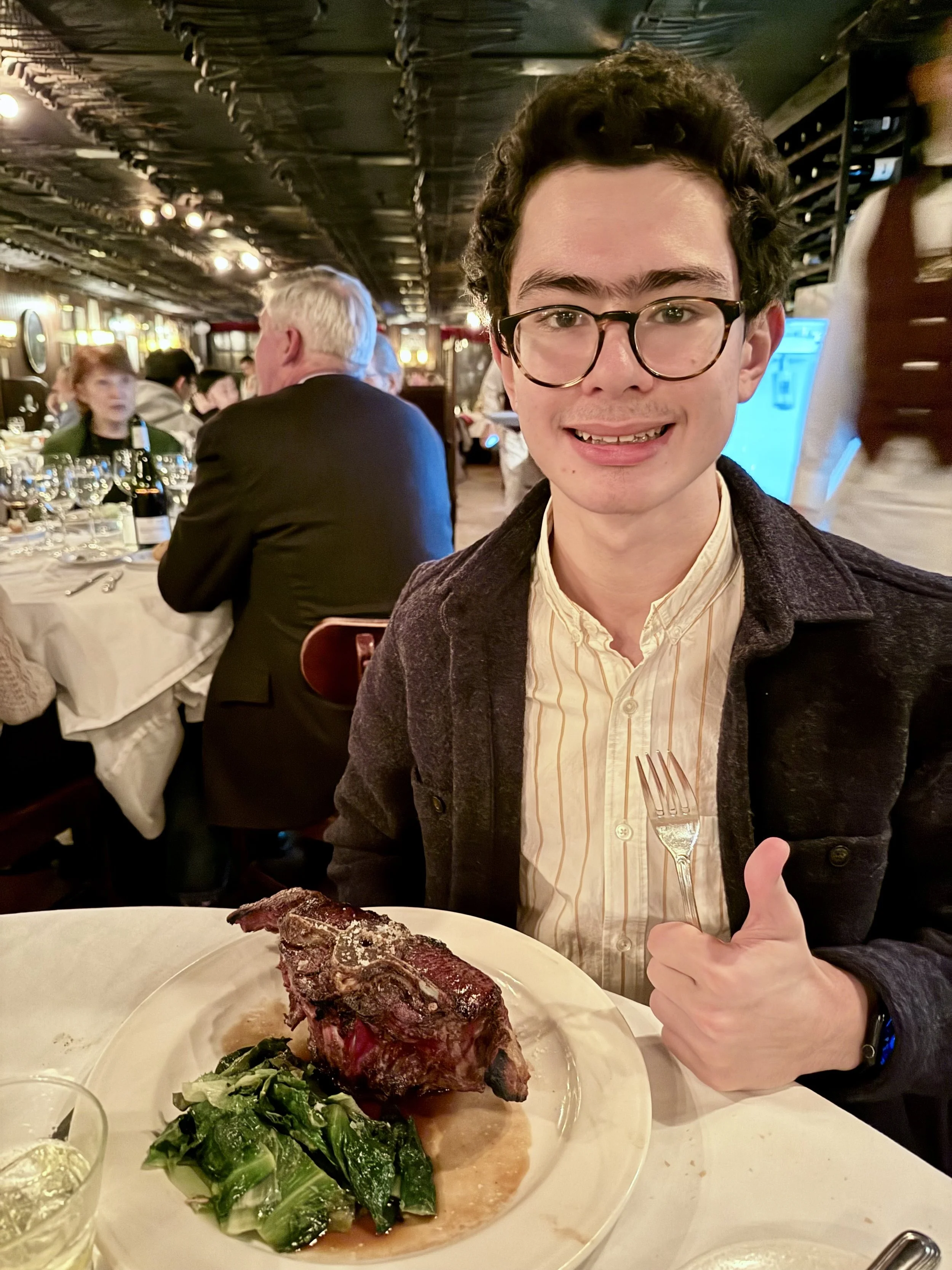 Mutton Chop at Keens Steakhouse - Dec 2025