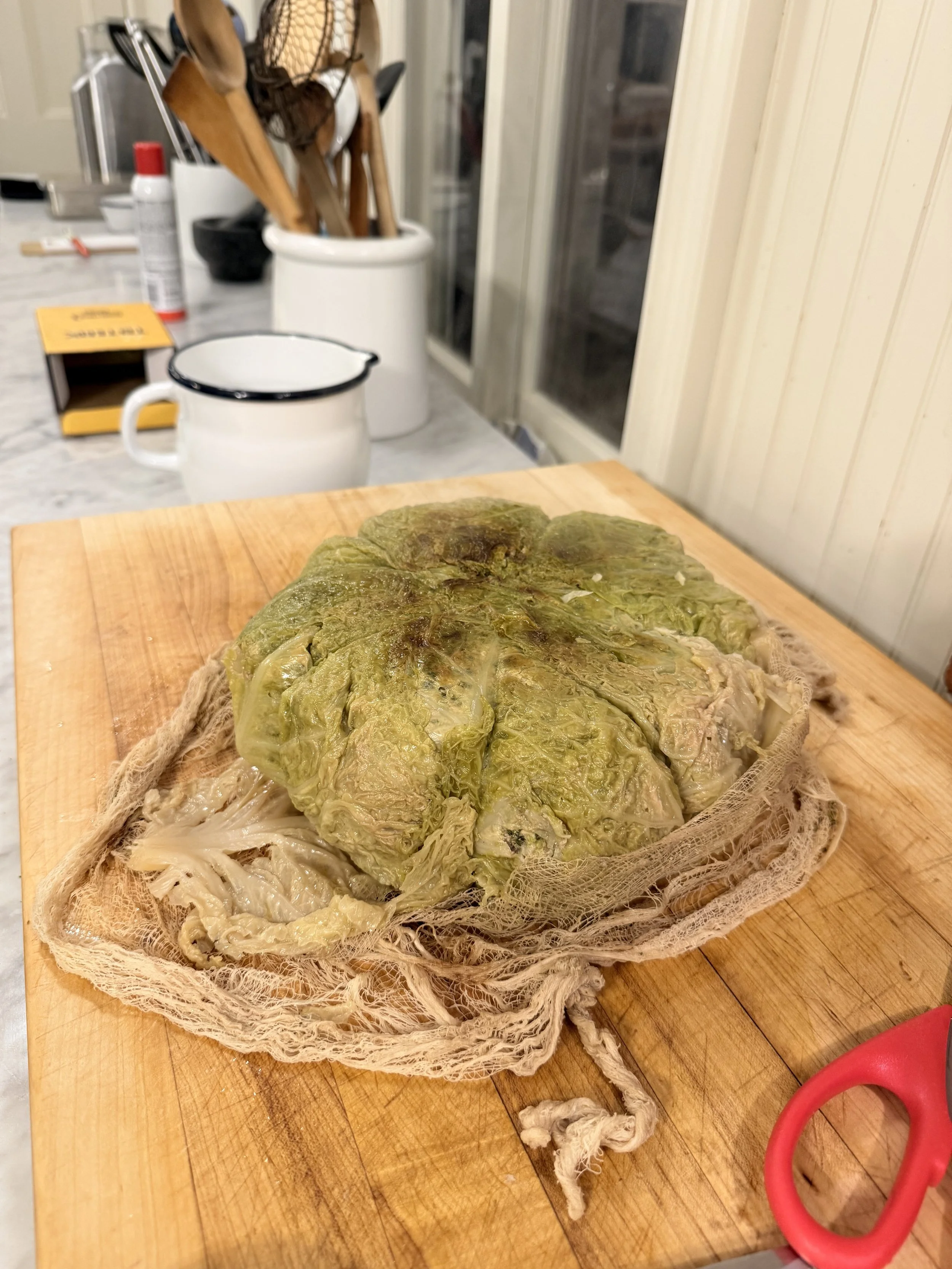 Stuffed cabbage "Loufassoum" style (French Provence - Nov 2025