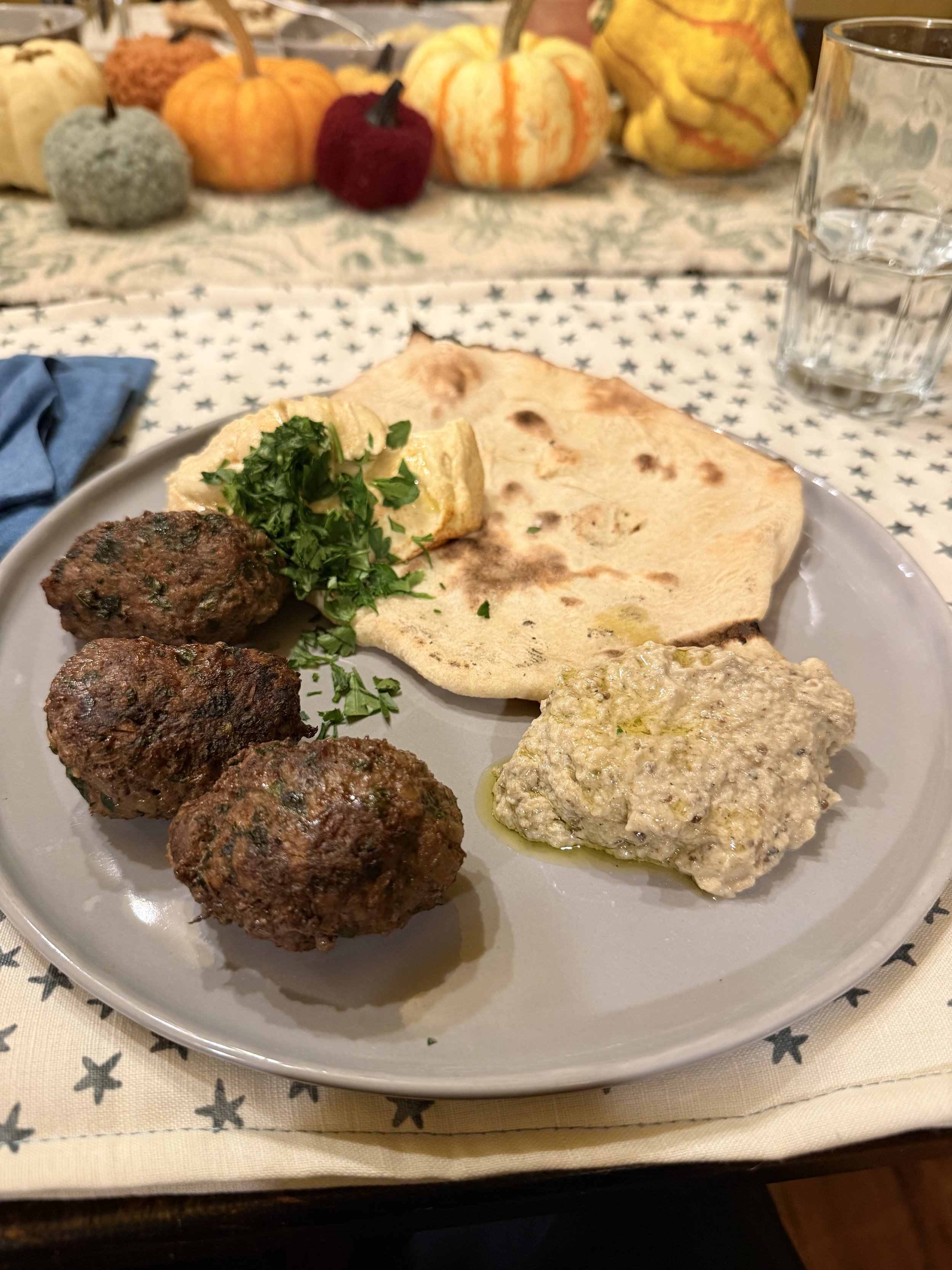 Lamb kefta and homemade pita - Jan 2026