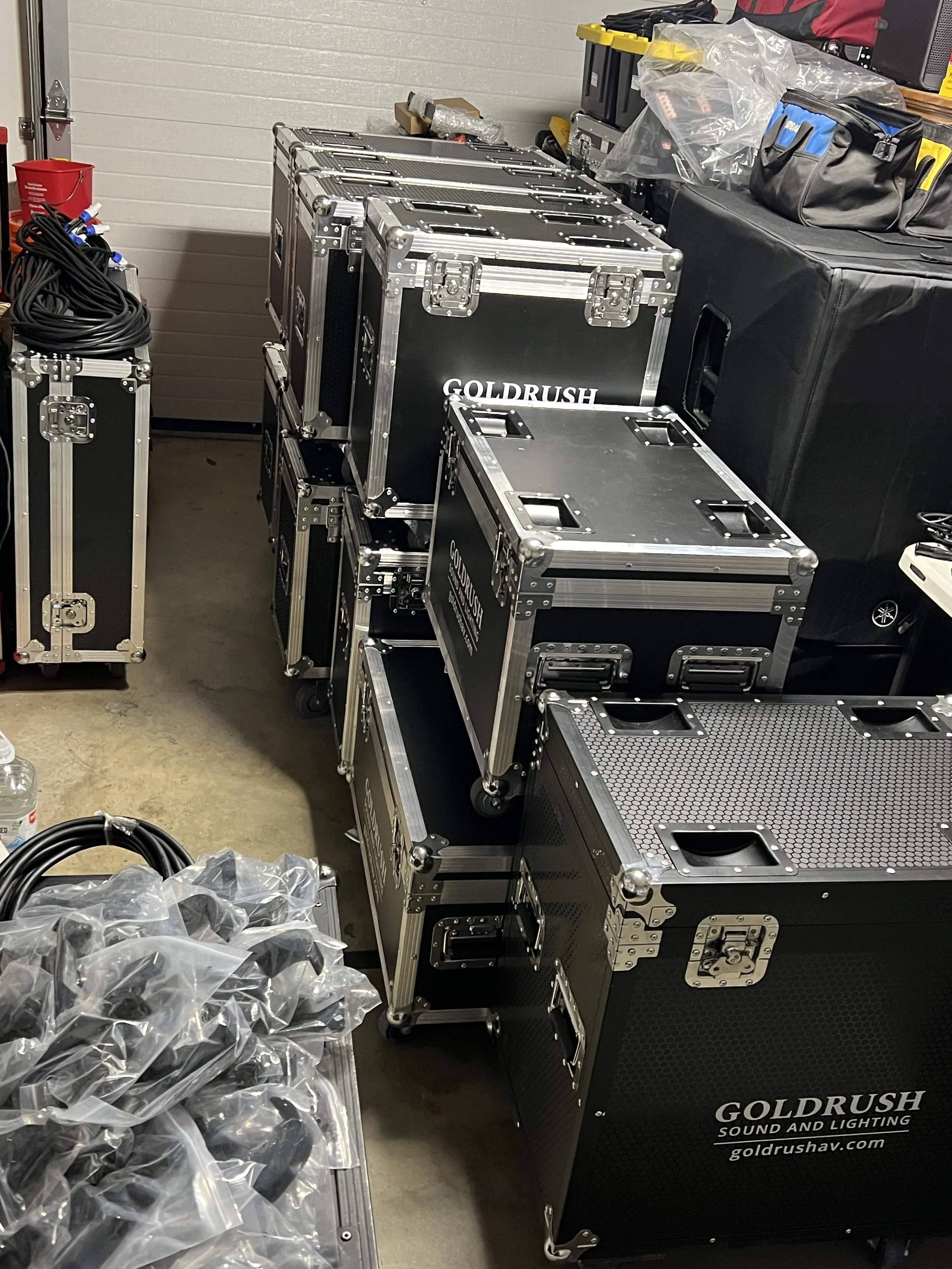 Professional stage lighting for live events