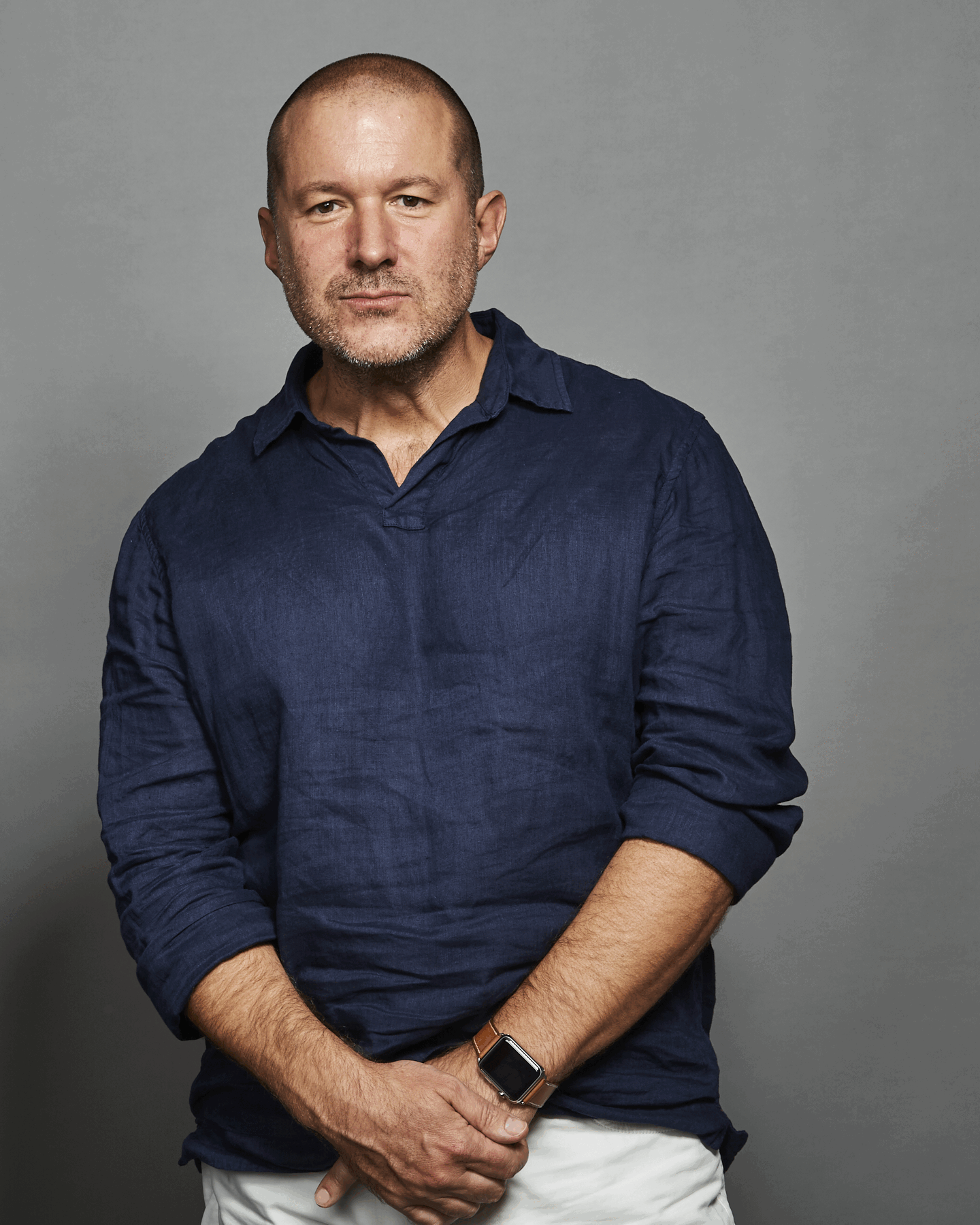 Jony Ive, former Apple chief design officer, photographed for The Wall Street Journal by Gabriela Hasbun.