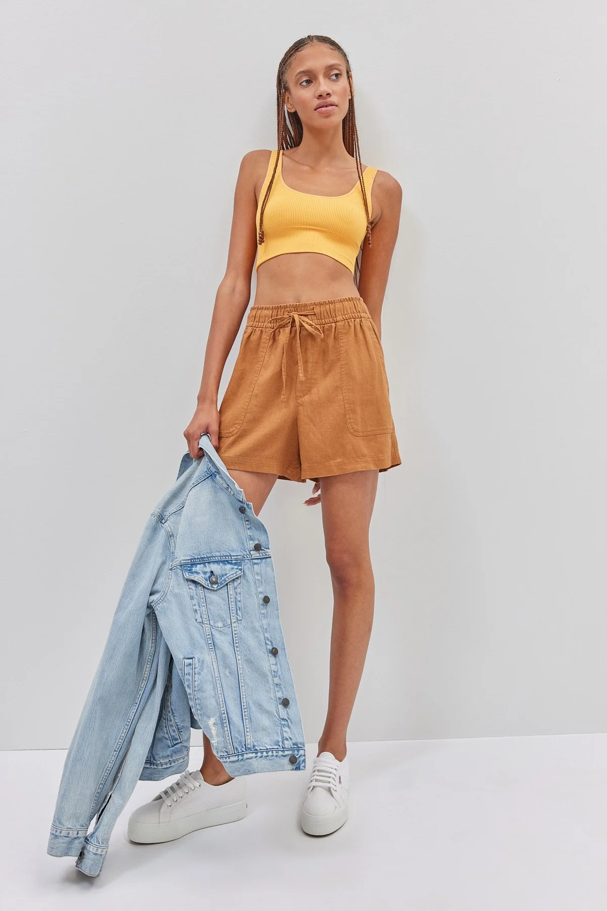 Gap fashion photographed in studio by San Francisco commercial and lifestyle photographer Gabriela Hasbun.