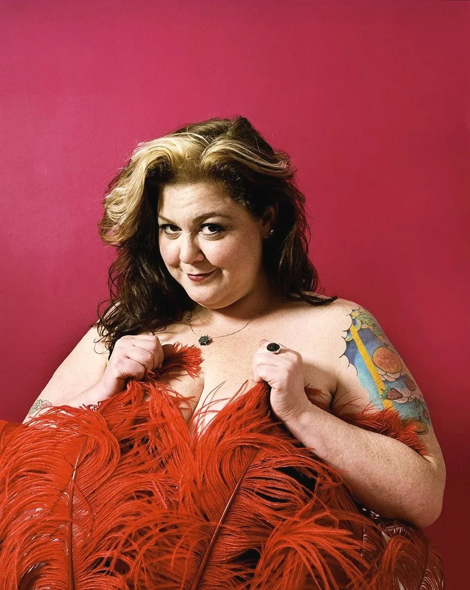 Burlesque dancer, Jukie Sunshine, by editorial and commercial photographer Gabriela Hasbun.