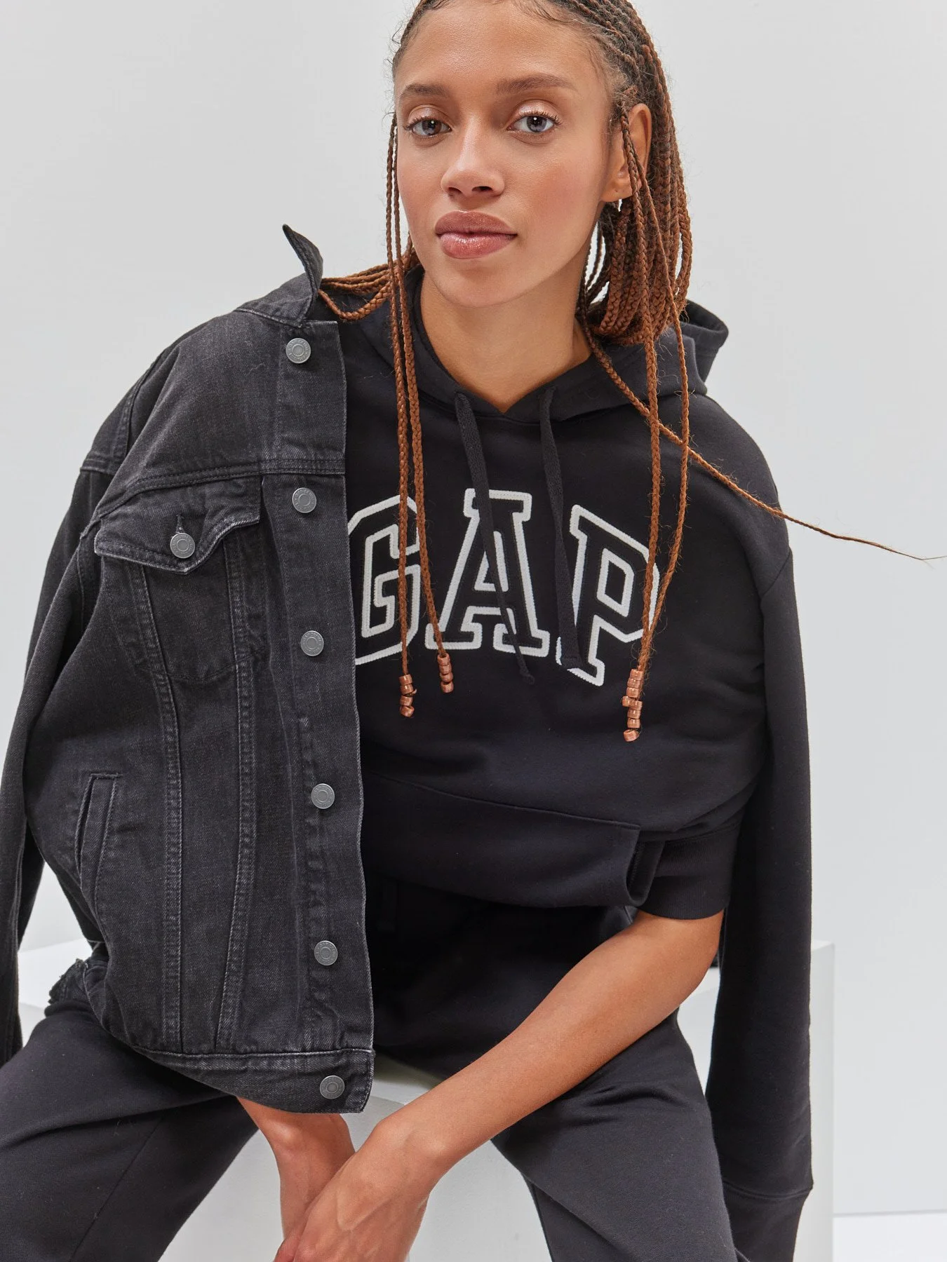 Gap fashion photographed in studio by San Francisco commercial and lifestyle photographer Gabriela Hasbun