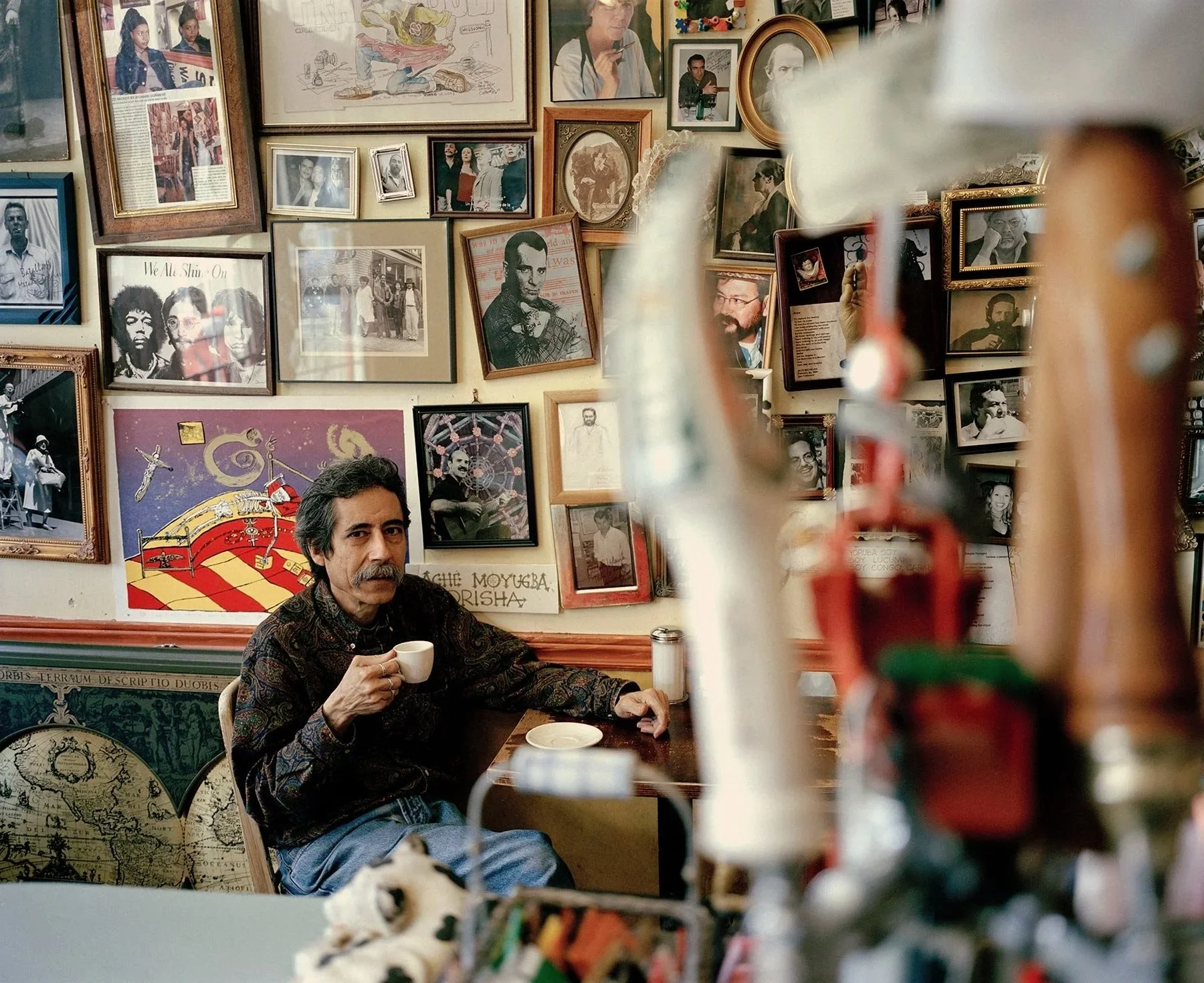 Victor Navarrette of Cafe Radio Habana Social Club by editorial and commercial photographer in San Francisco, Gabriela Hasbun.