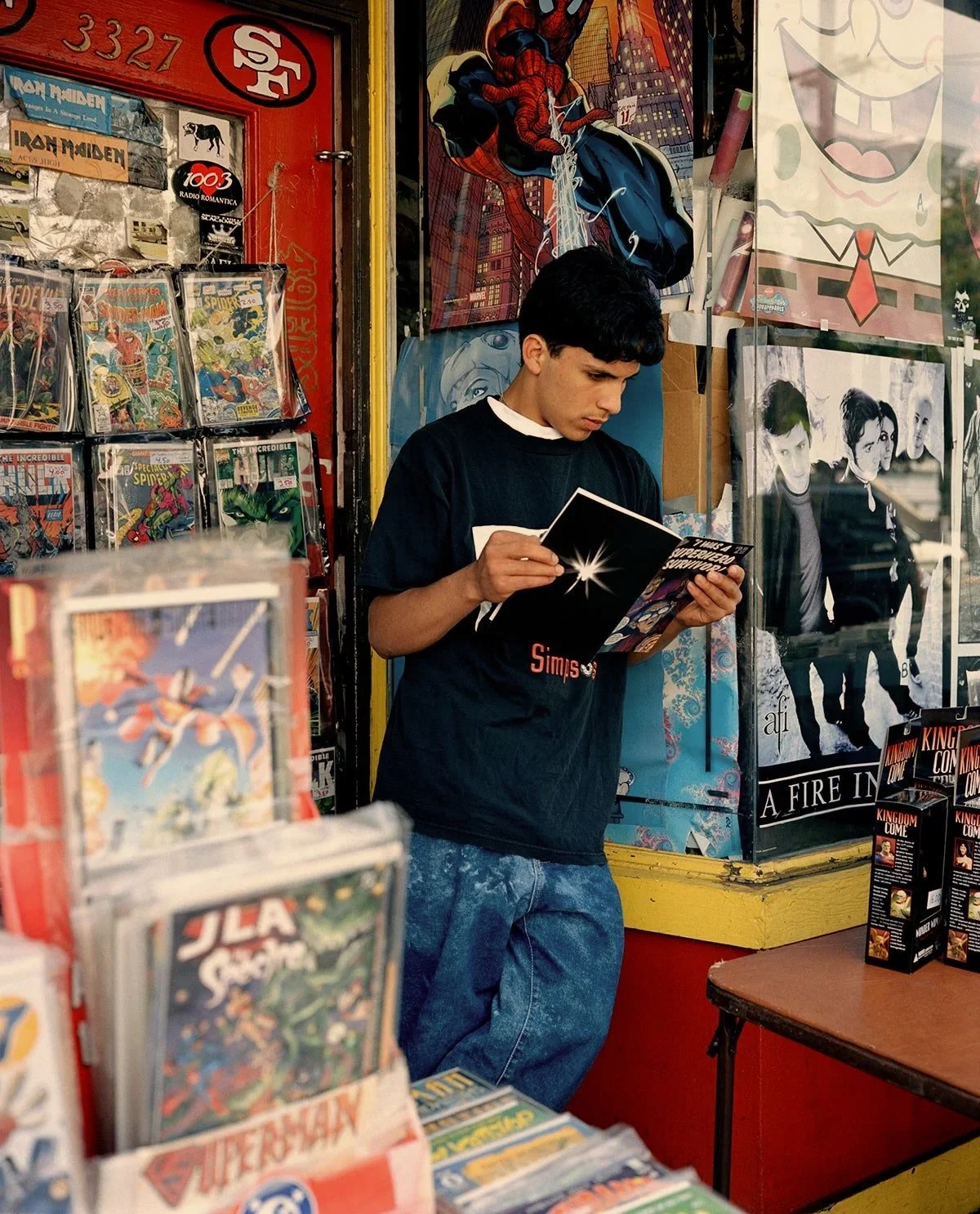 Scott's Mad Circus of Comics by editorial and commercial photographer in San Francisco, Gabriela Hasbun.