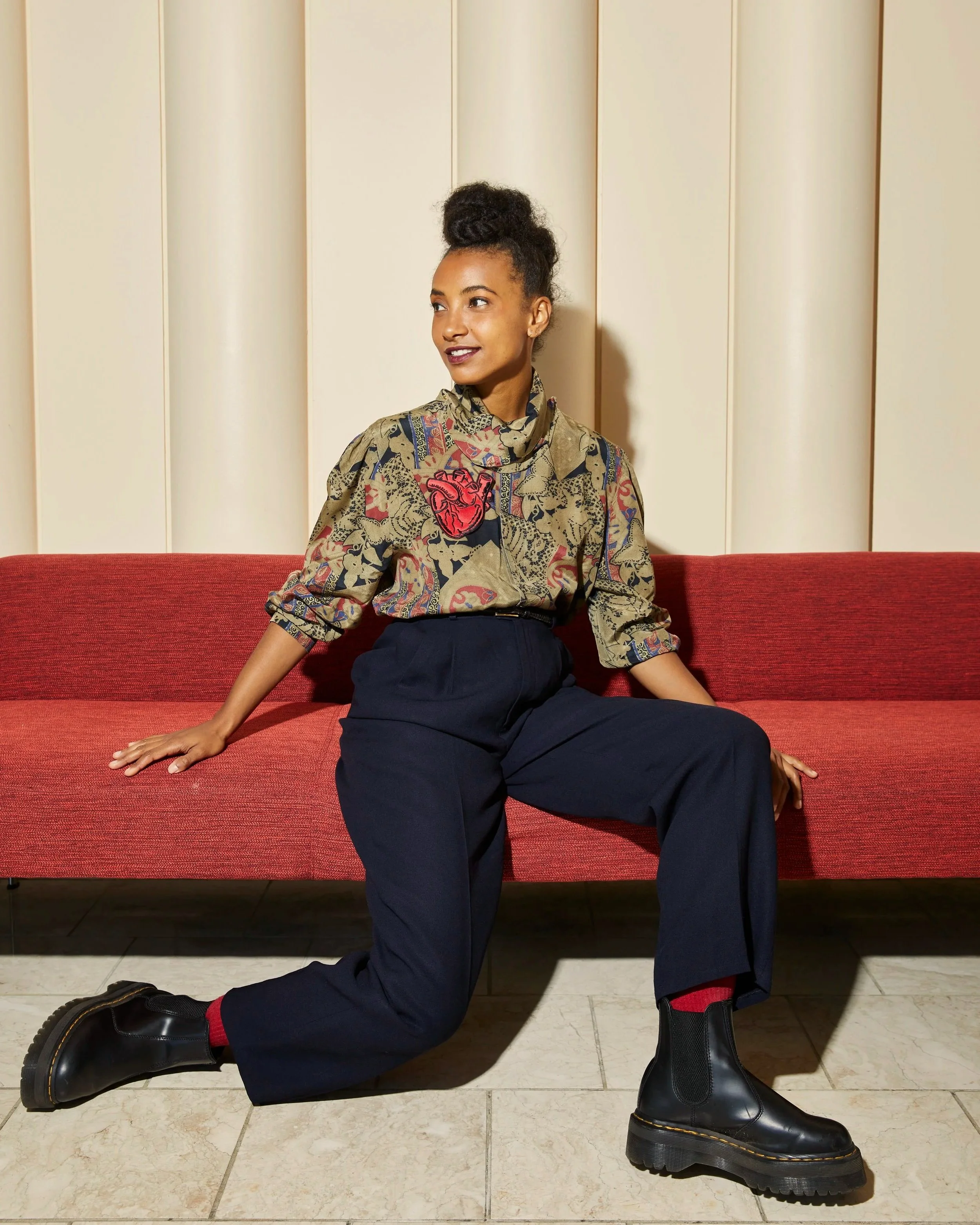 Esperanza Spalding at the San Francisco Opera House, photographed by editorial and lifestyle photographer Gabriela Hasbun.