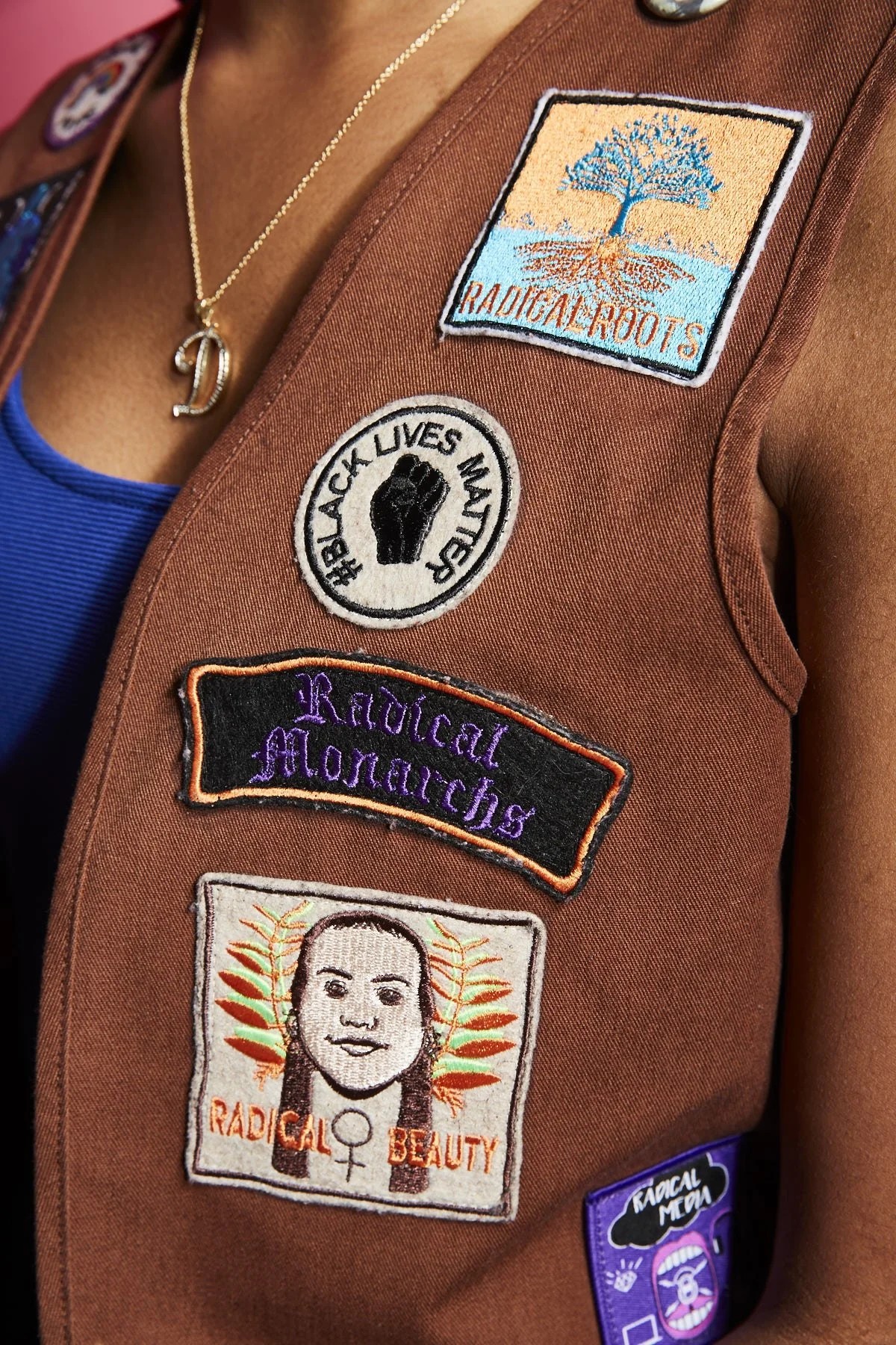 Studio portrait of the Radical Monarchs in the San Francisco Bay Area, photographed by Gabriela Hasbun.