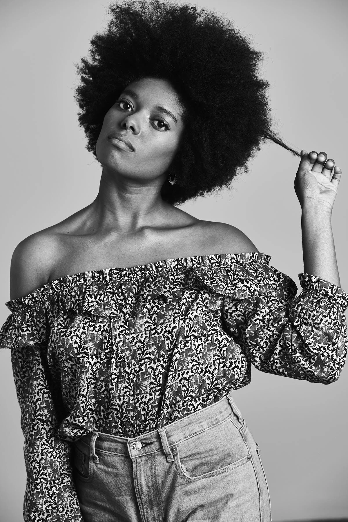 Titilayo in Studio by Gabriela Hasbun.