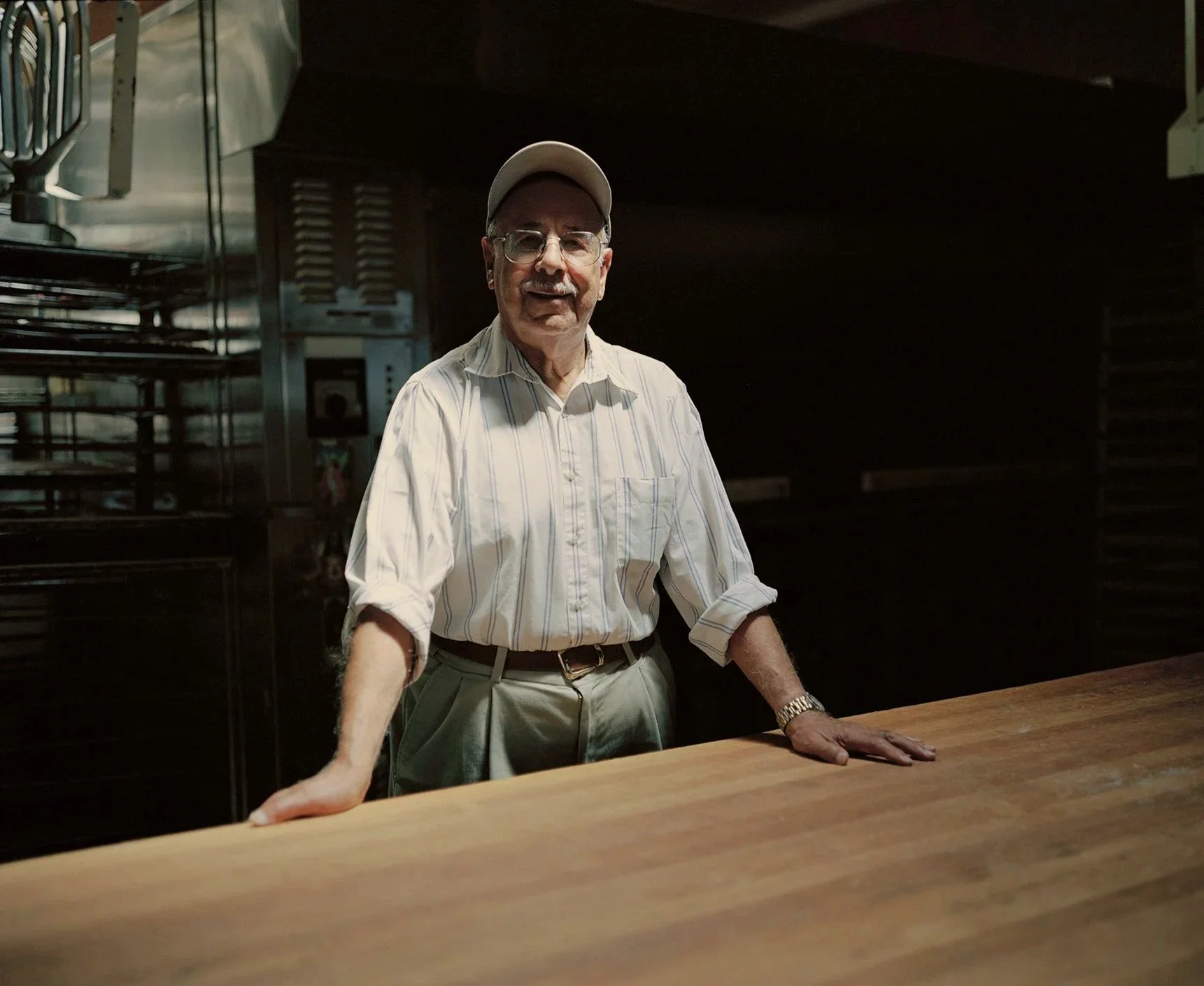 Gabriel Maldonado of Panaderia La Victoria  by commercial and editorial San Francisco photographer Gabriela Hasbun.