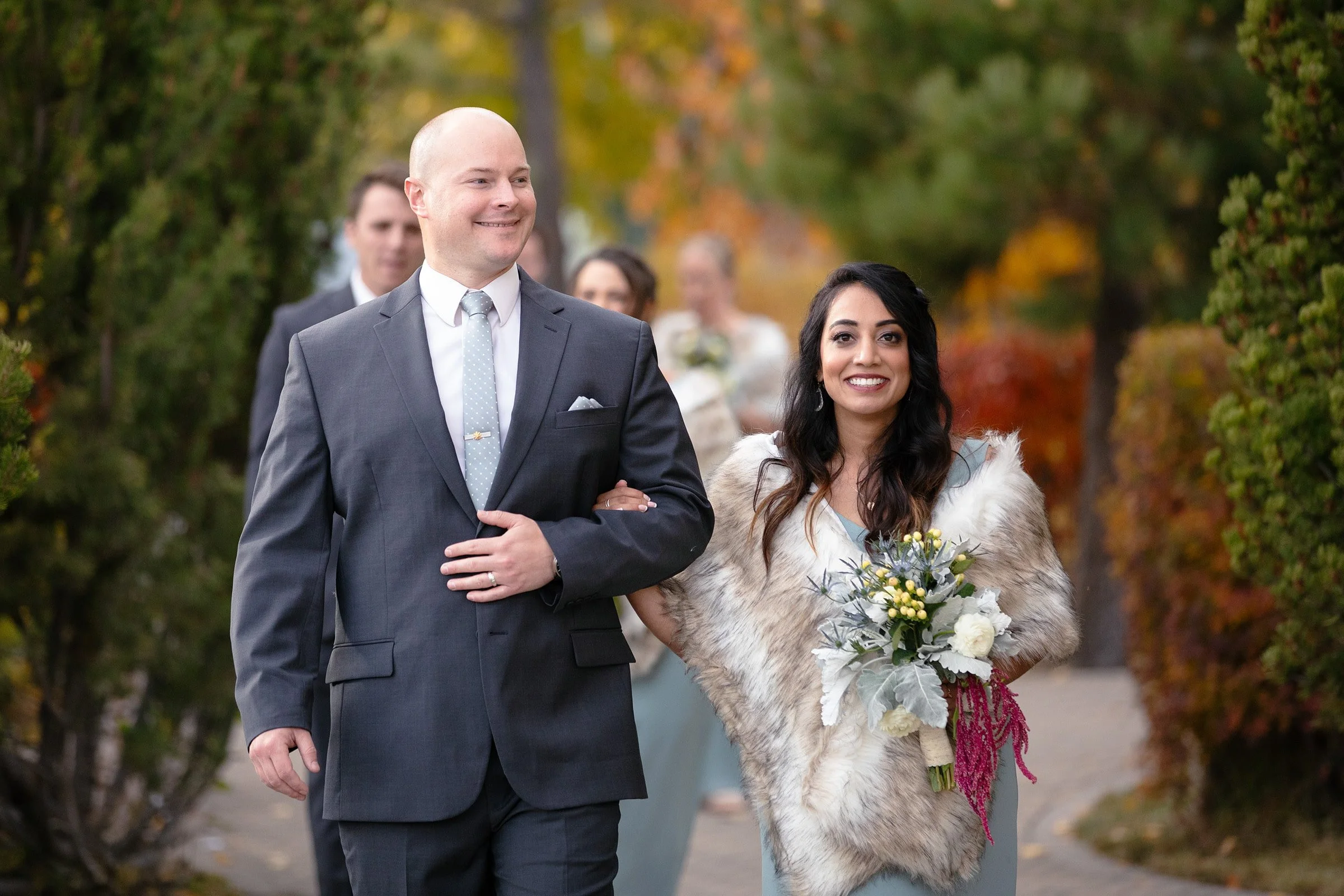 Bridesmaids Processional Lakefront.jpg