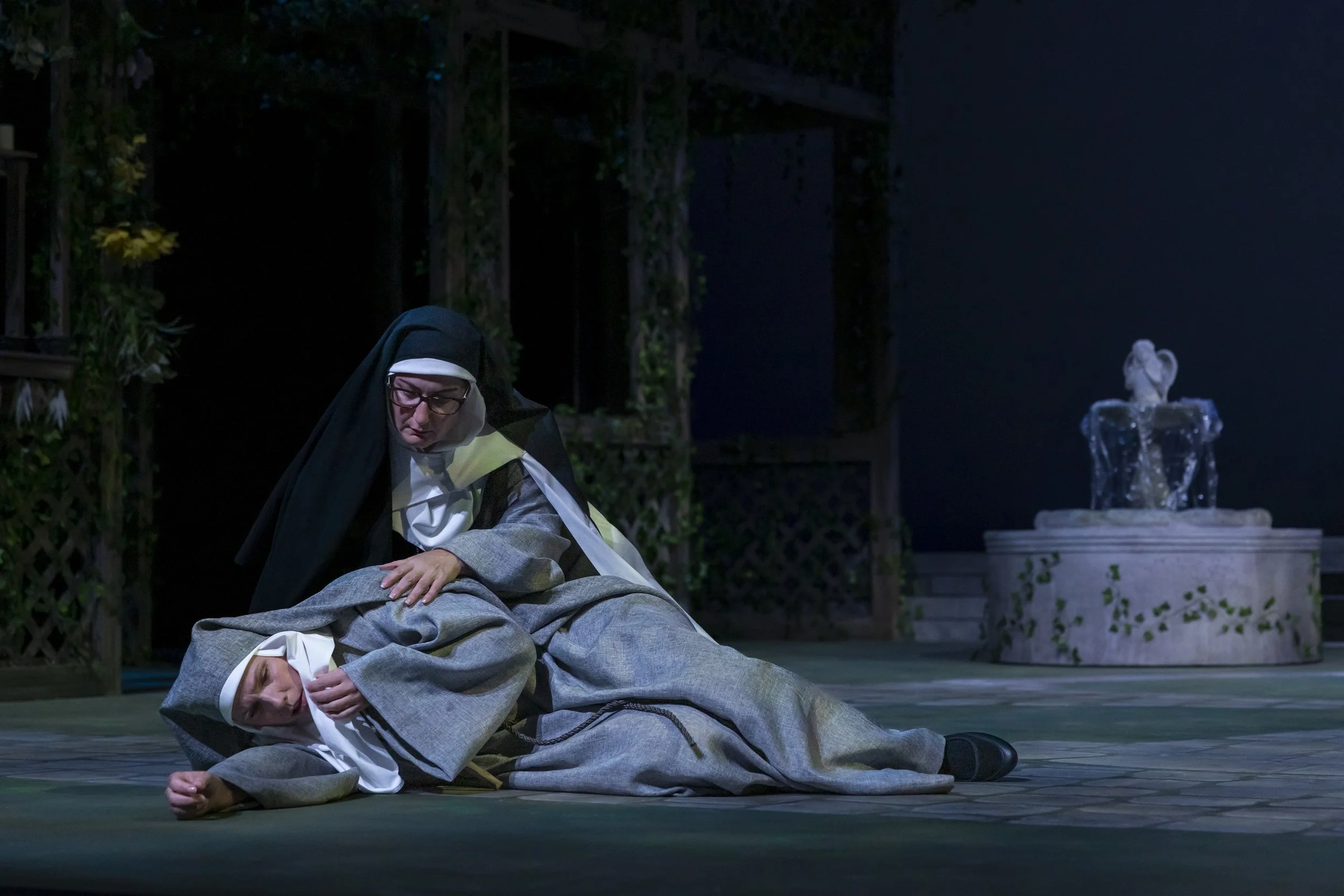 Suor Angelica: Director: Nancy King, Set Designer: Max Lydy, Lighting Designer: Delaney McLaughlin