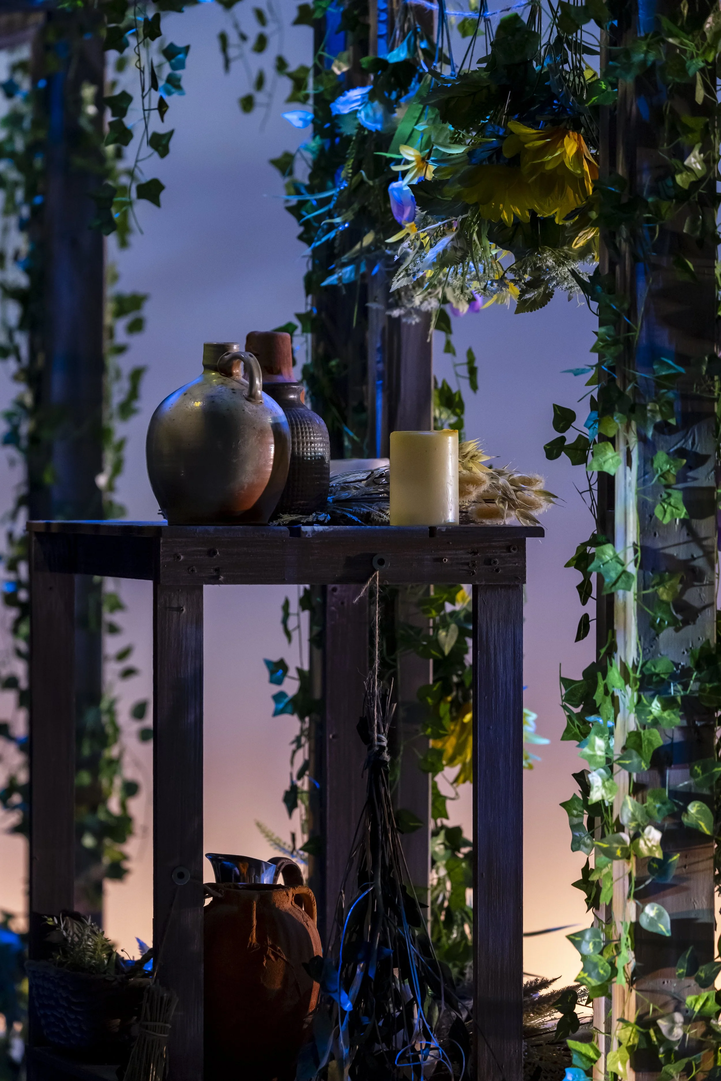 Suor Angelica: Director: Nancy King, Set Designer: Max Lydy, Lighting Designer: Delaney McLaughlin