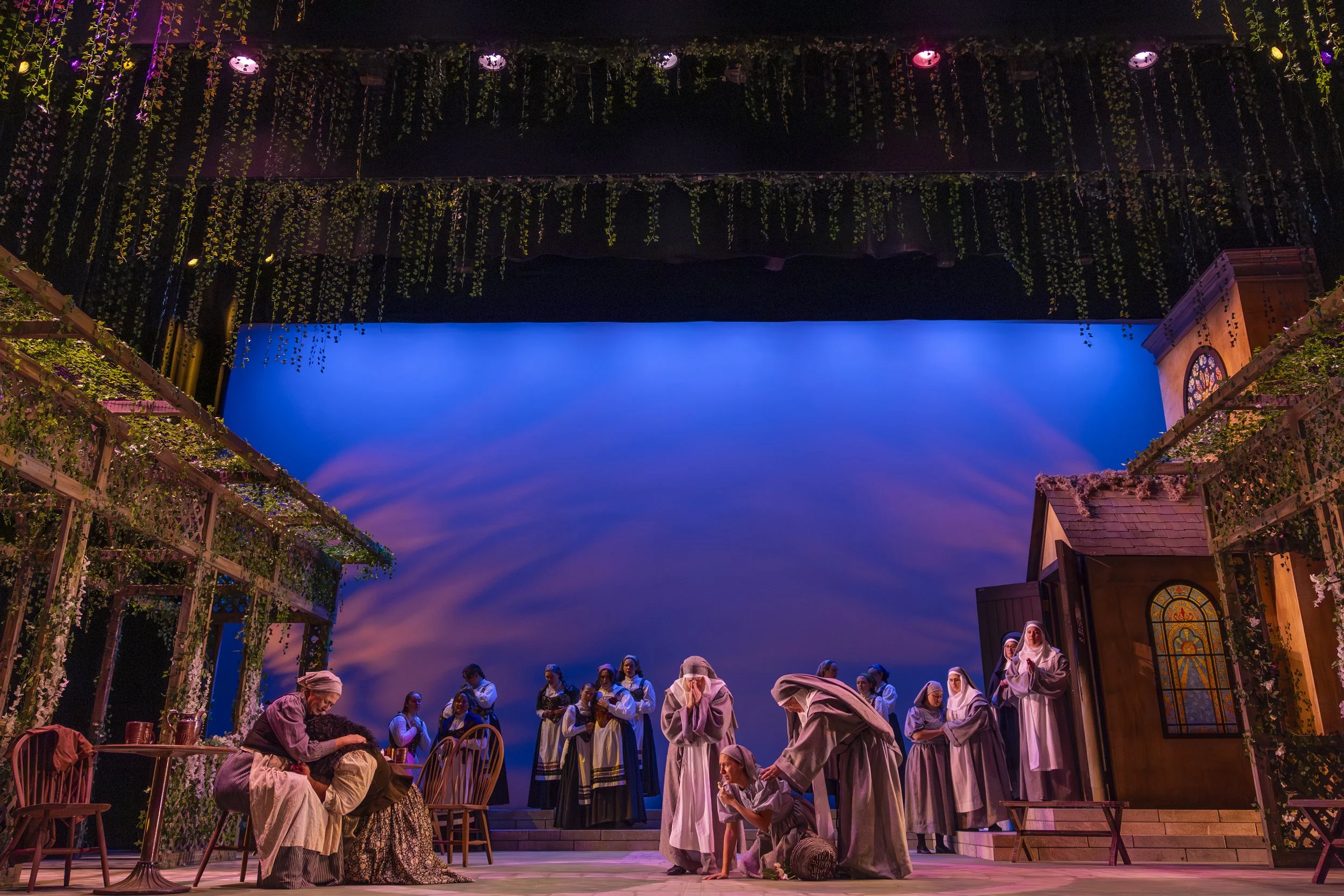 Cavalleria Rusticana: Director: Nancy King, Set Designer: Max Lydy, Lighting Designer: Delaney McLaughlin