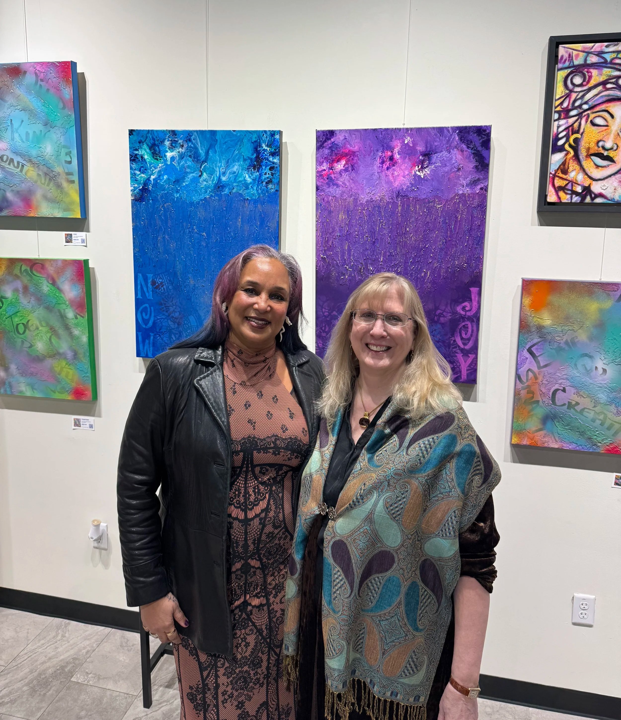 Photo of Dr. Tricia Seymour-Barrier and Nicole Collie