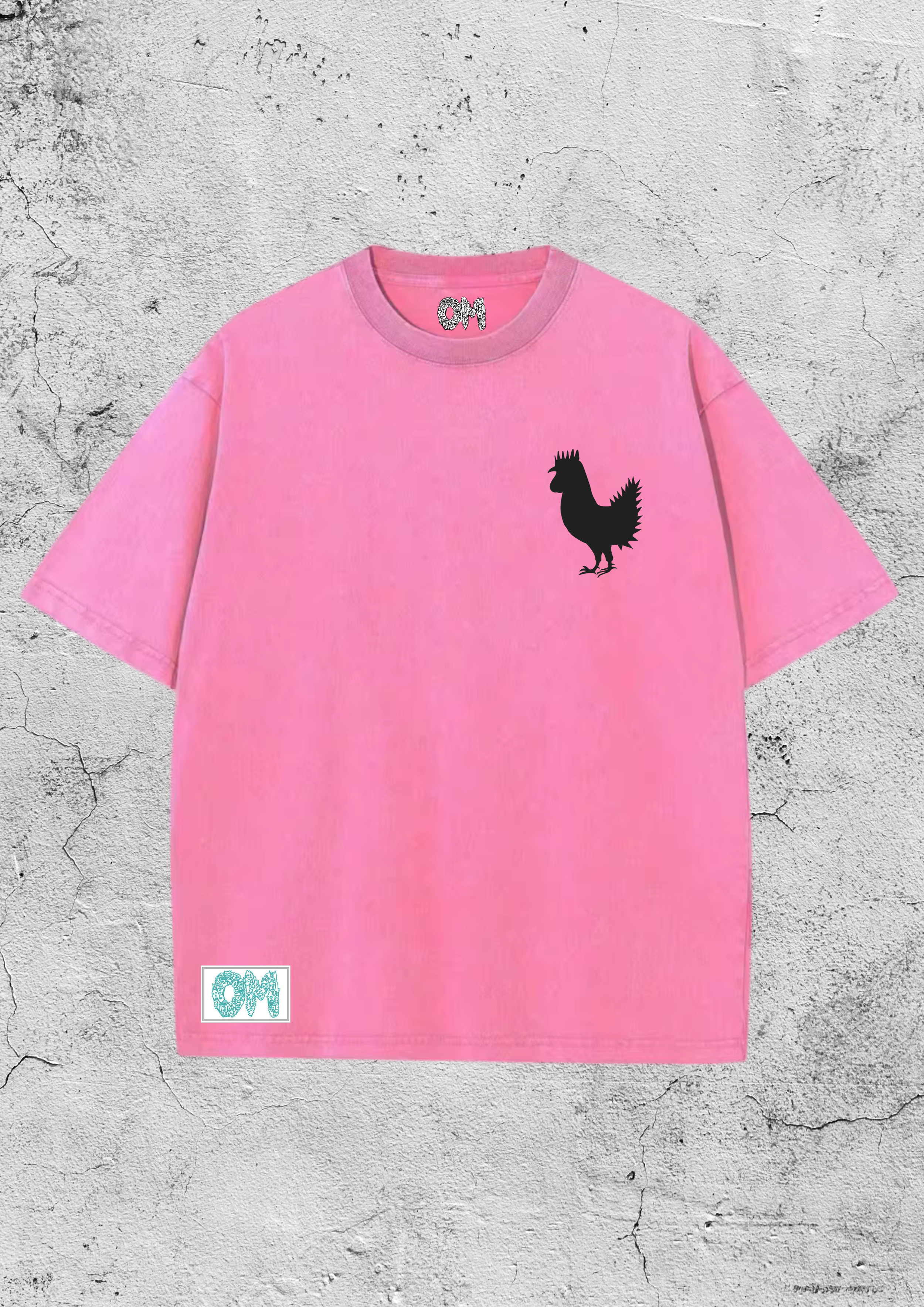 Solar Rooster Oversized T-Shirt