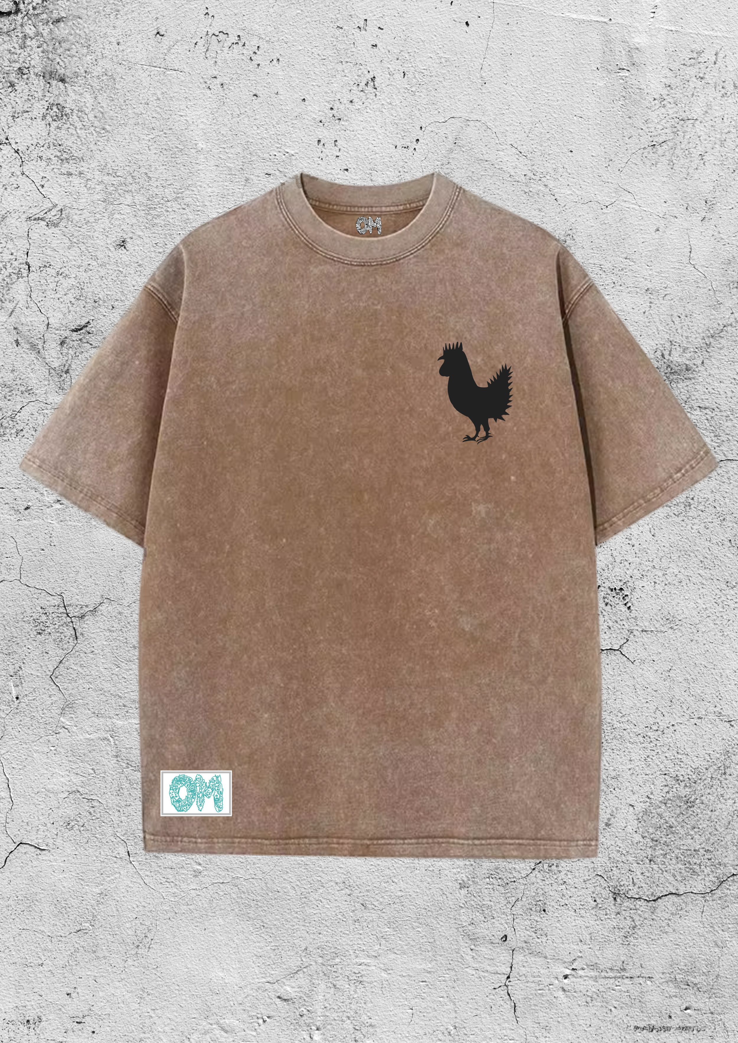 Solar Rooster Oversized T-Shirt