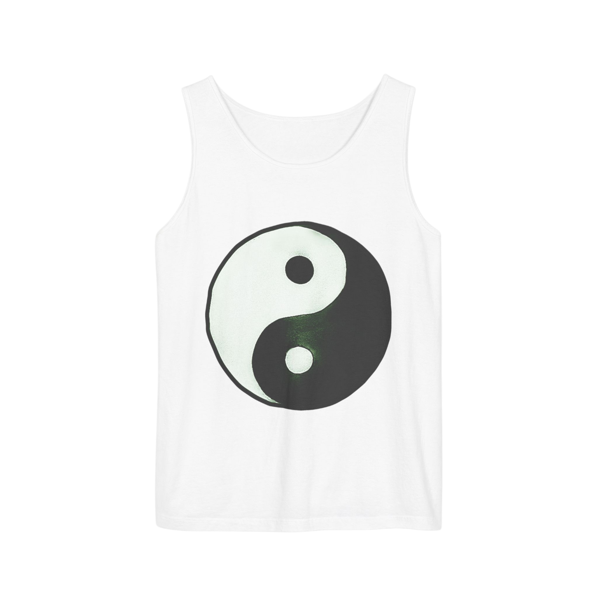 O.G. Garment-Dyed White Tank