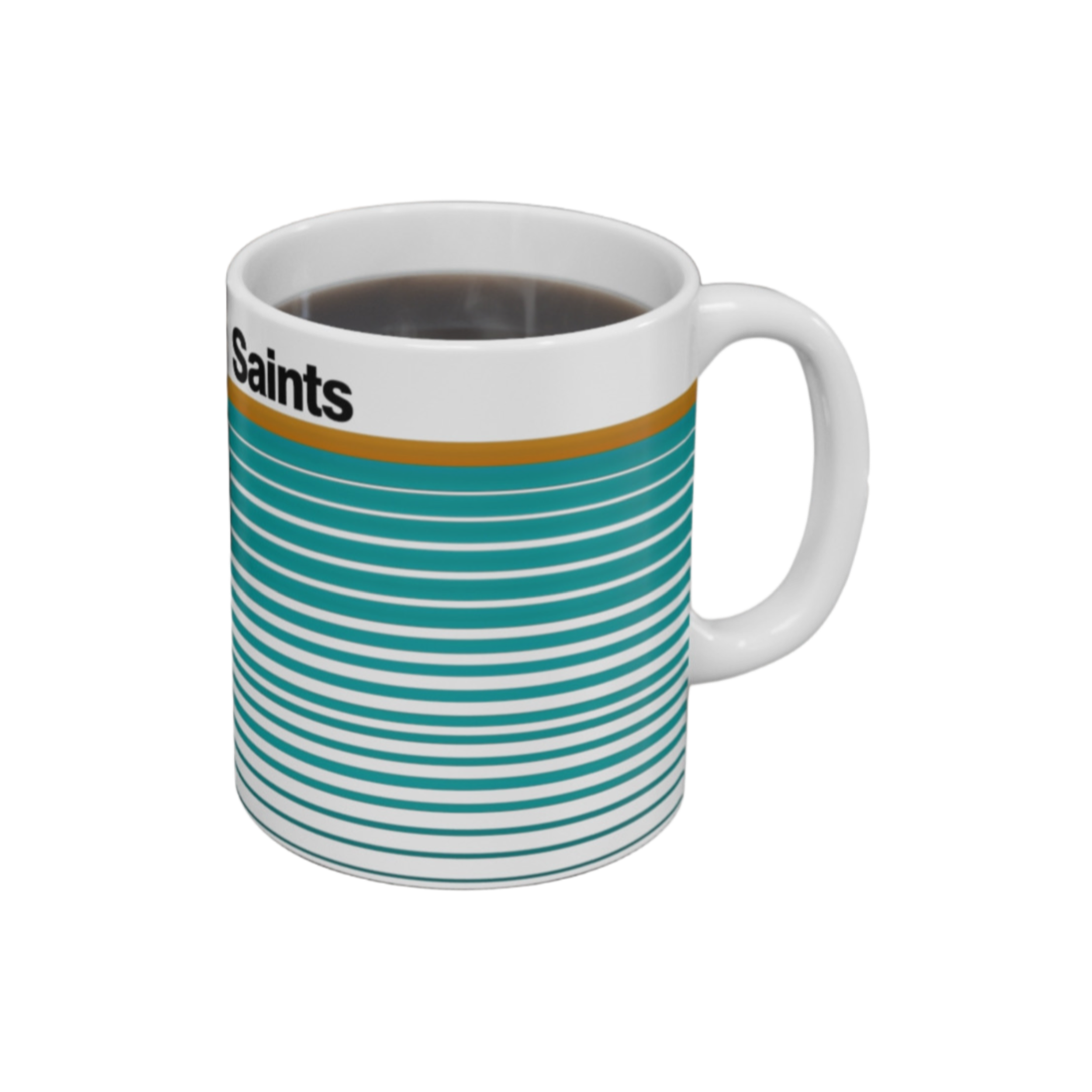 Saints Menthol Box White Ceramic 11 oz. Coffee Mug