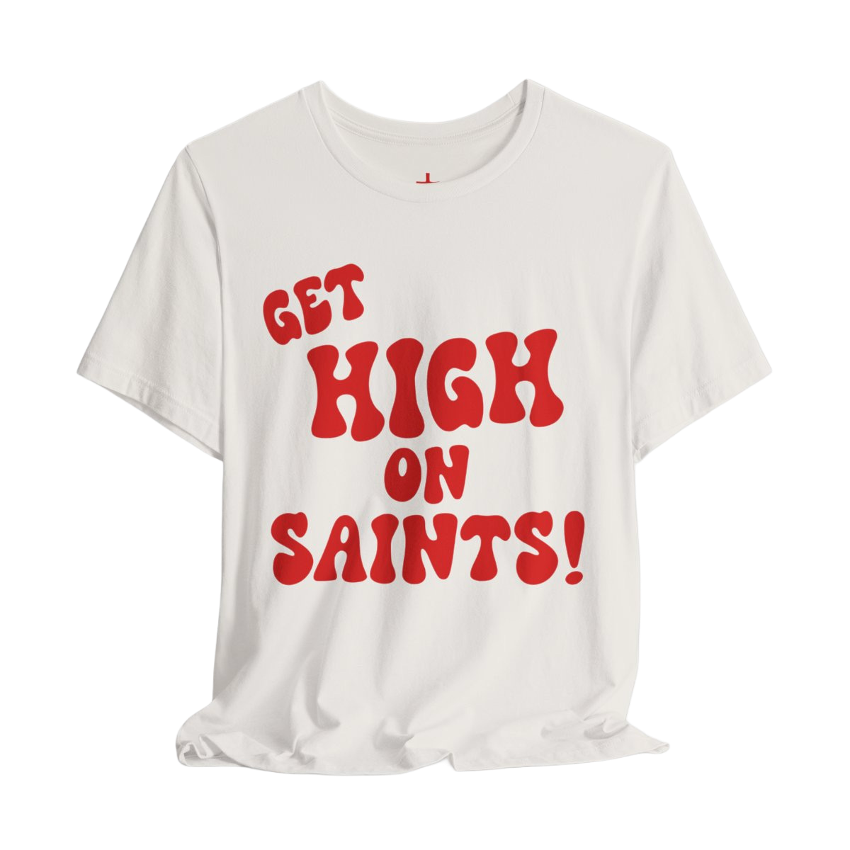 Get High Vintage White TEE