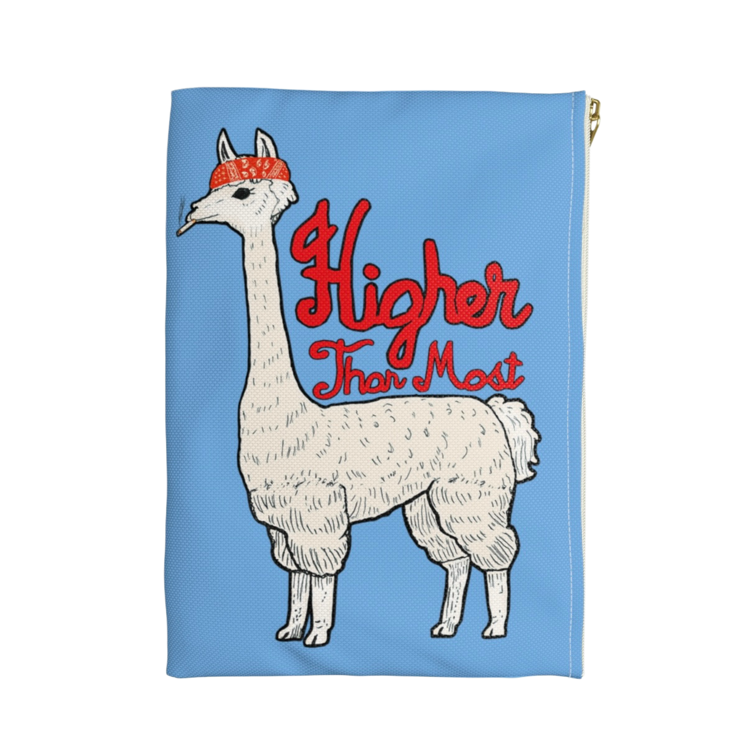 SAINTS Higher Than Most Zippered Pouch