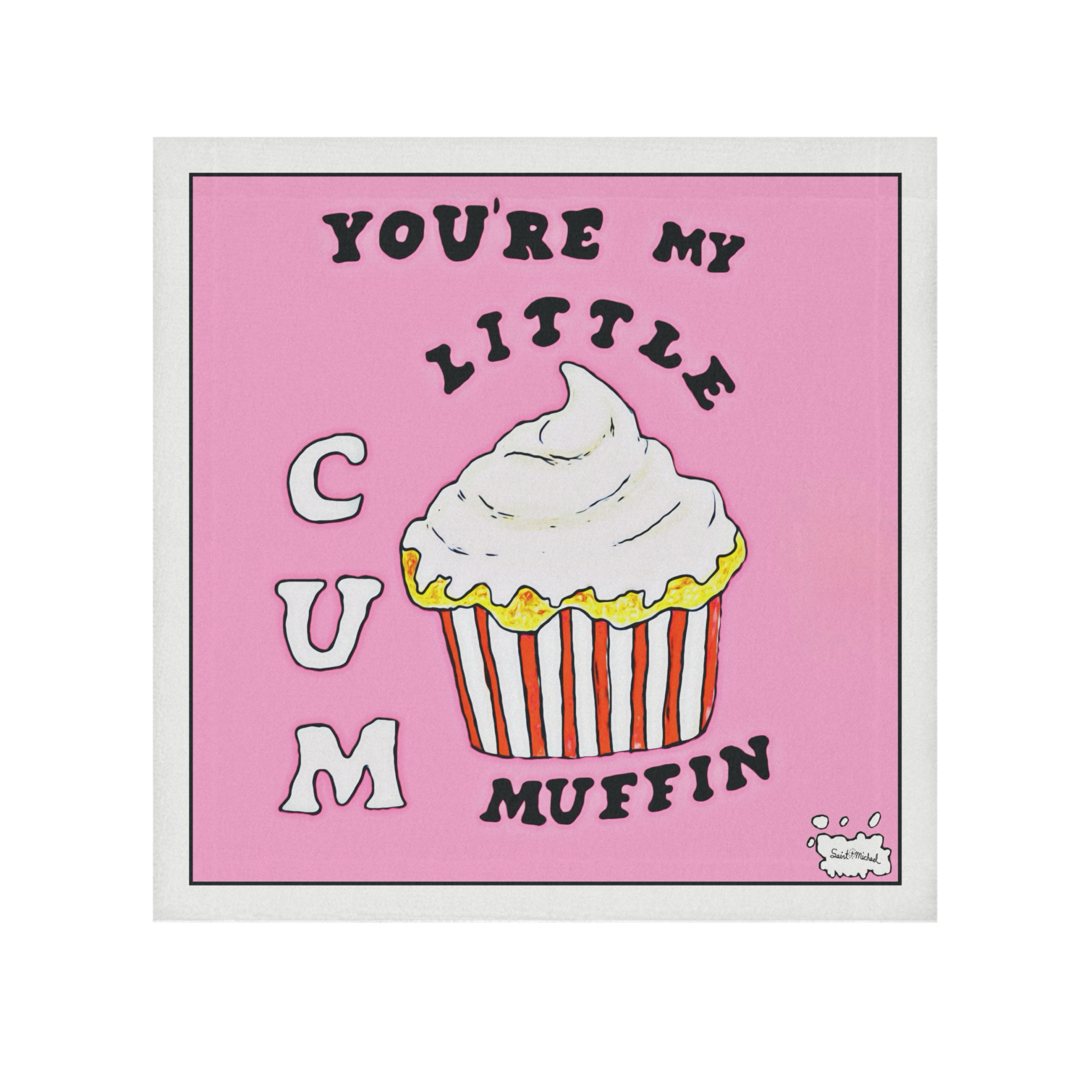 SAINTS Romance Ain't Dead Face Towel