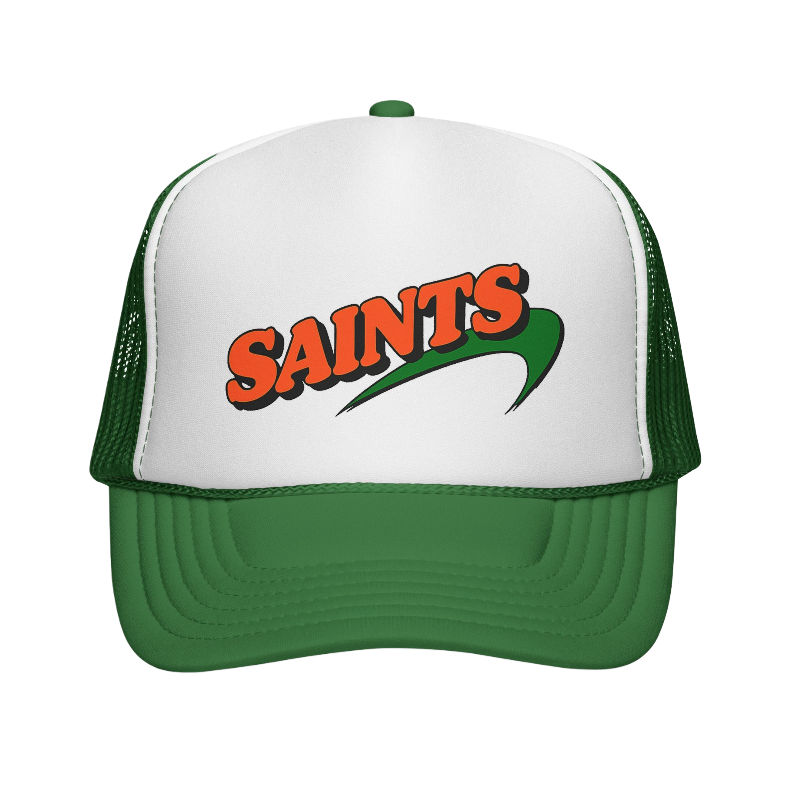 SAINTS Menthol Green Trucker Hat