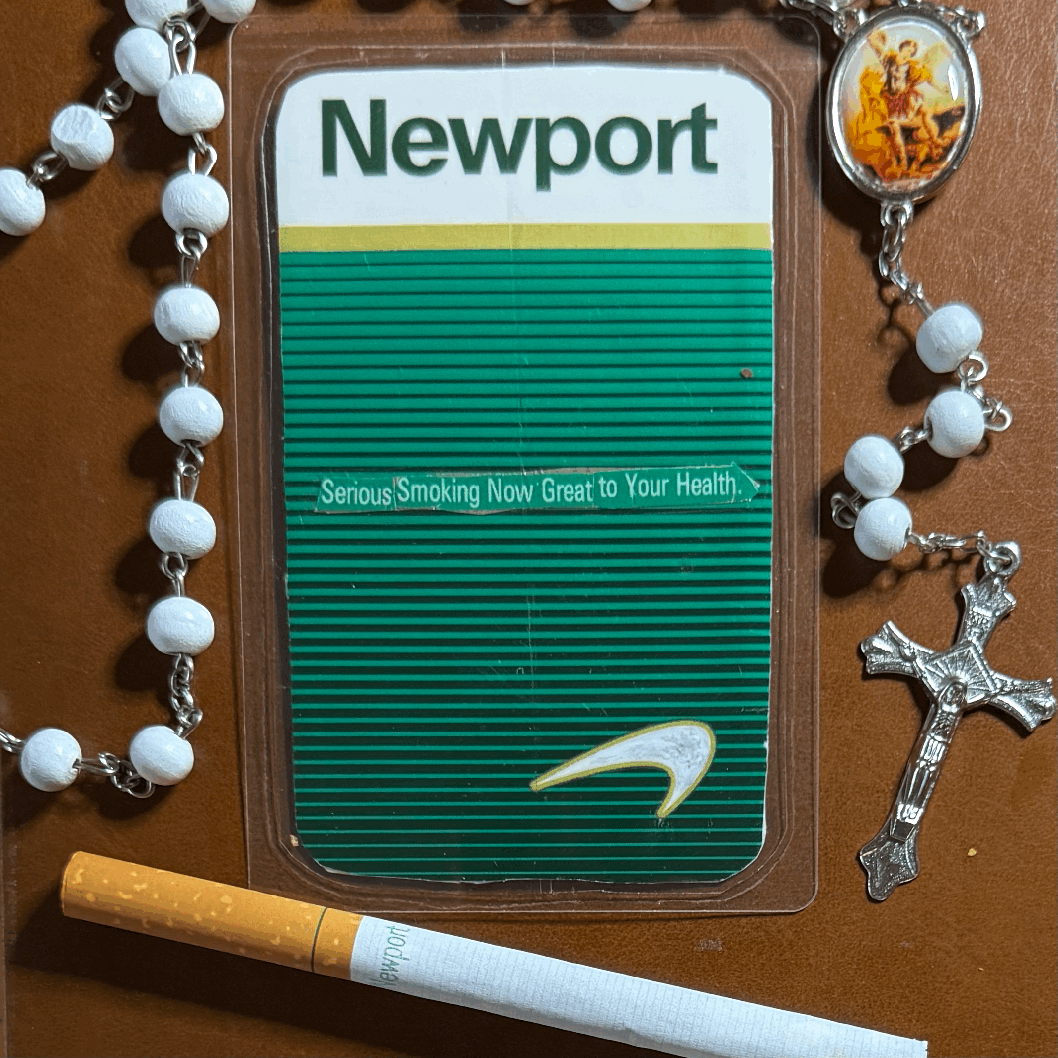 NEWPORT Prayer Card by ST. Michael ~ 1 of 1