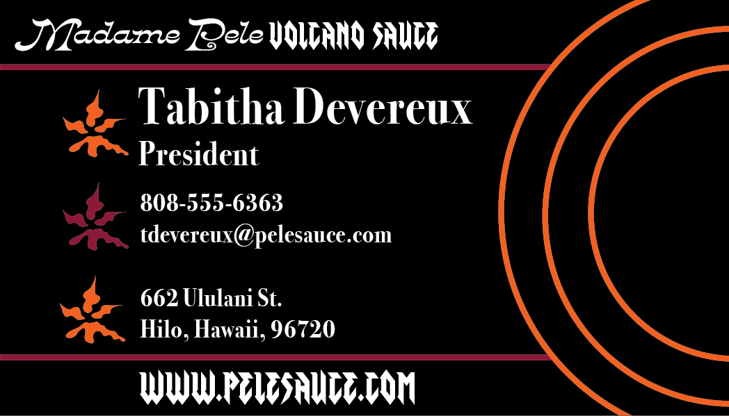business card 