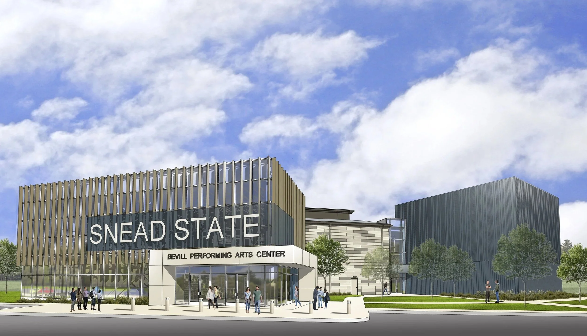 B Group Architecture Receives Approval to Move Forward with Snead State Performing Arts Center Expansion