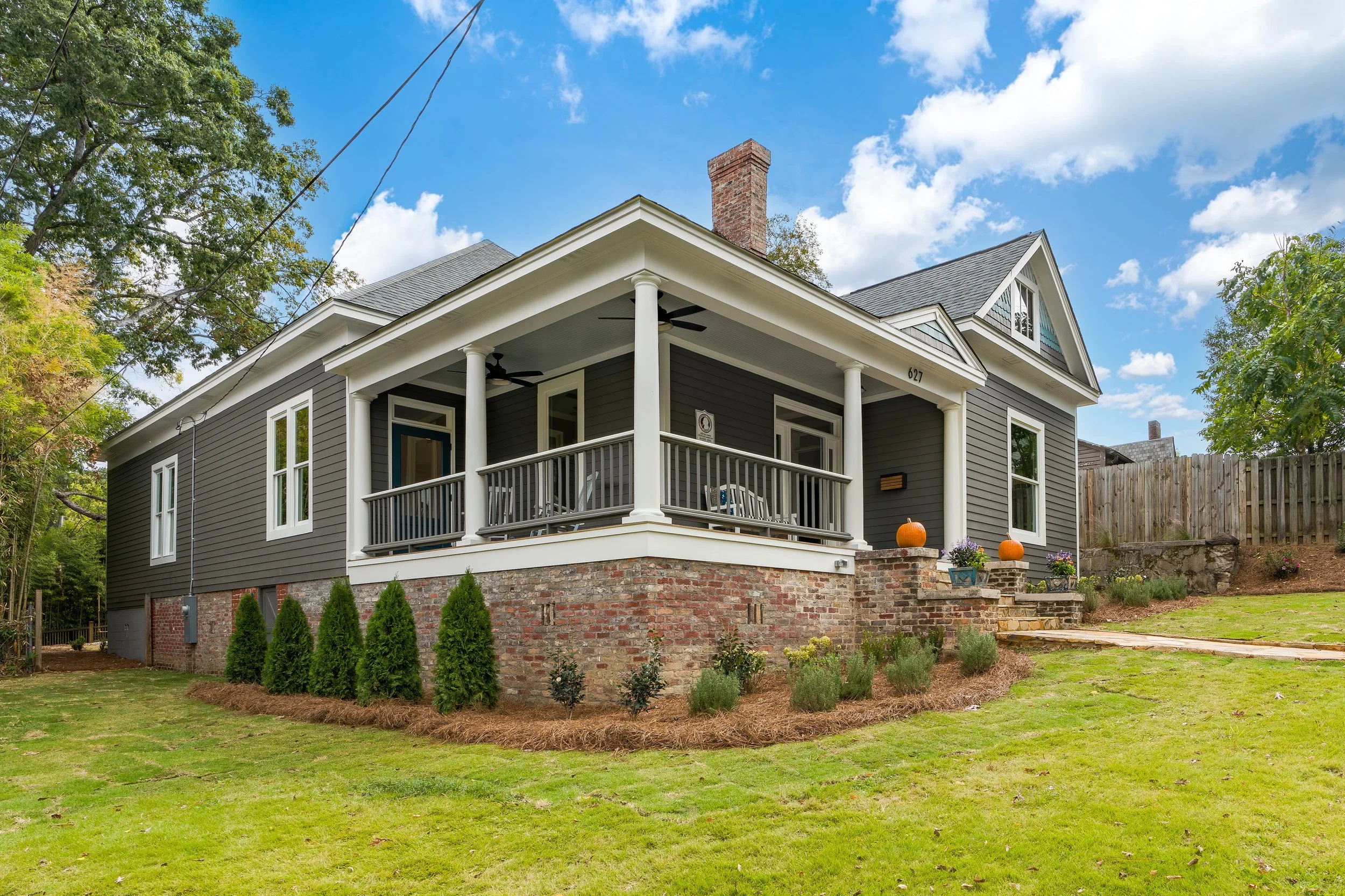 A historic registered house located in Avondale neighborhood of Birmingham, AL. Renovation of this craftsman bungalow type home gave curb appeal to the existing neighborhood. project by B Group Architecture Inc. 