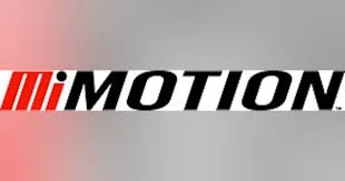 The logo for M/A Motion, featuring the word 'MOTION' with a stylized red and black design.