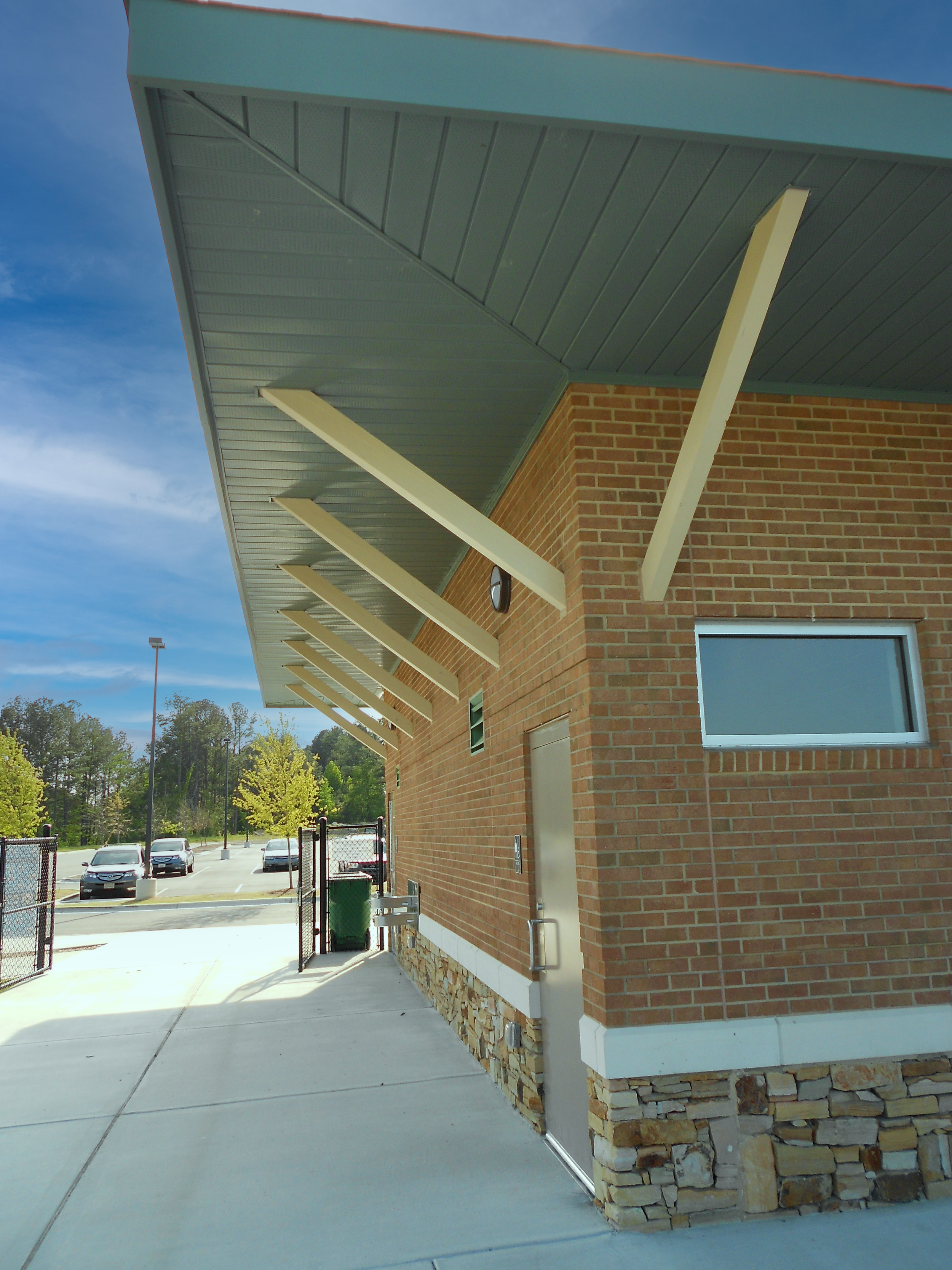 View of the Vestavia Sports Park project by B Group Architecture, Inc.