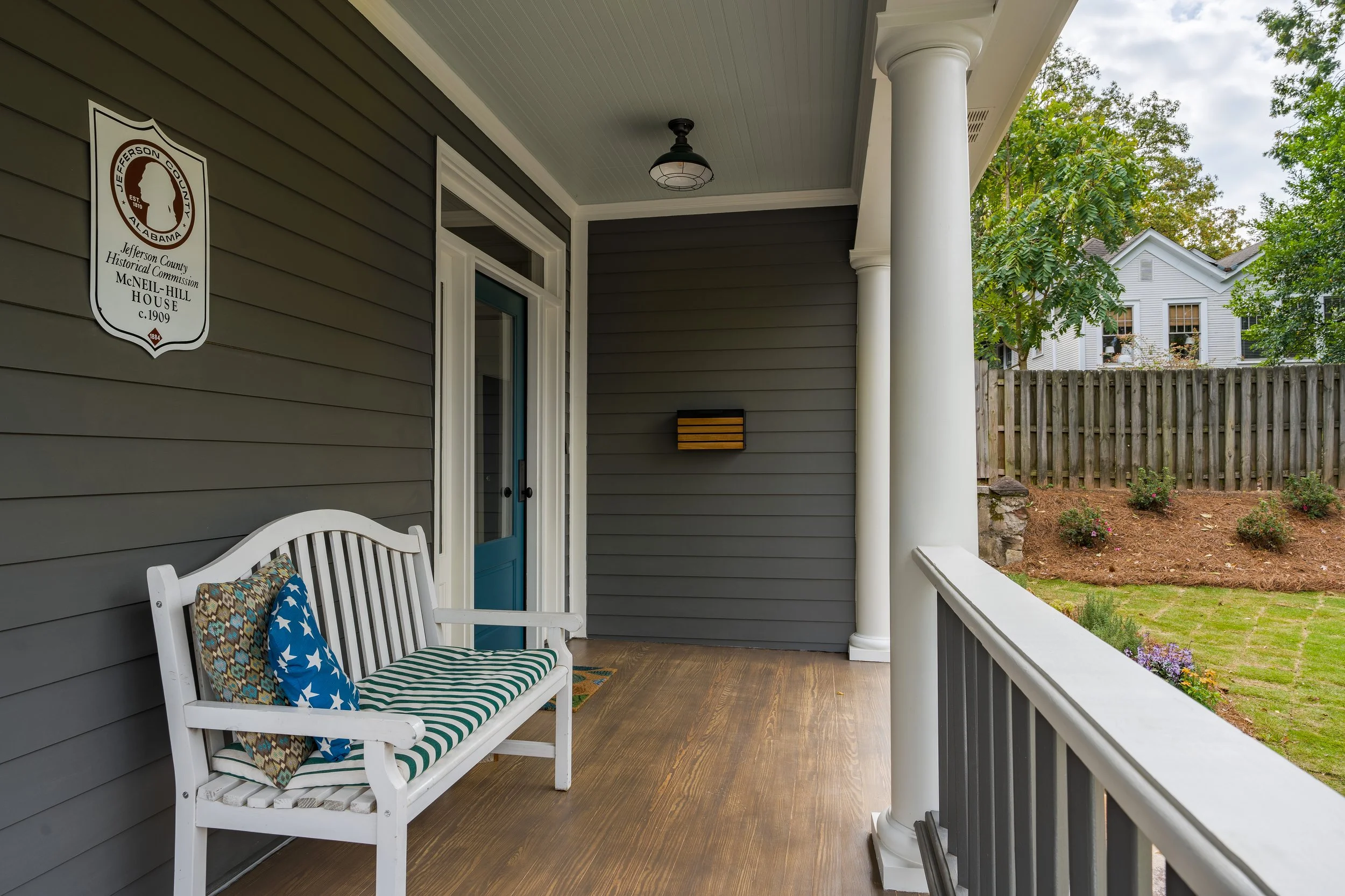 A historic registered house located in Avondale neighborhood of Birmingham, AL. Renovation of this craftsman bungalow type home gave curb appeal to the existing neighborhood. project by B Group Architecture Inc. 