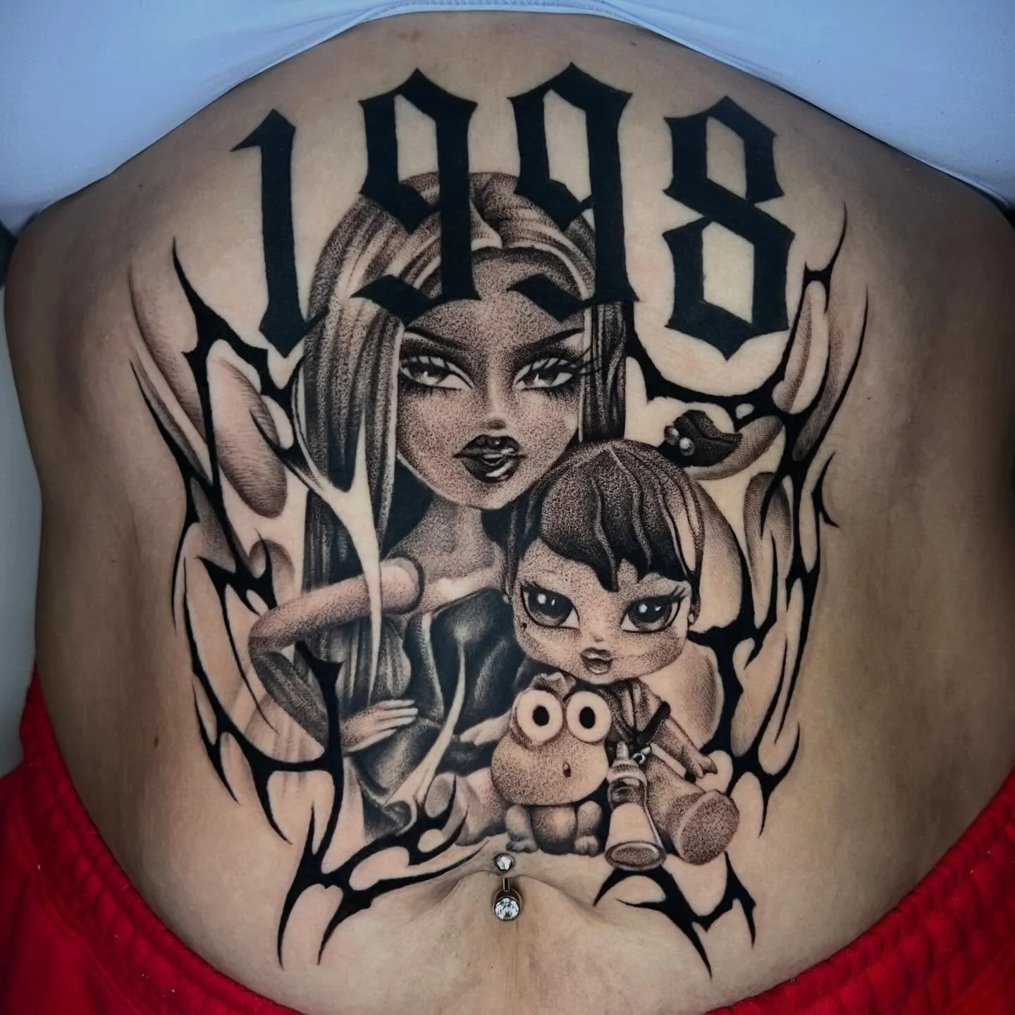 Mama and baby Bratz for Autumn who traveled all the way from Tennessee to get this done in a few sessions over the last 6 ish months (THANK YOU SO MUCH)!!!! I absolutely adore this😭❤️