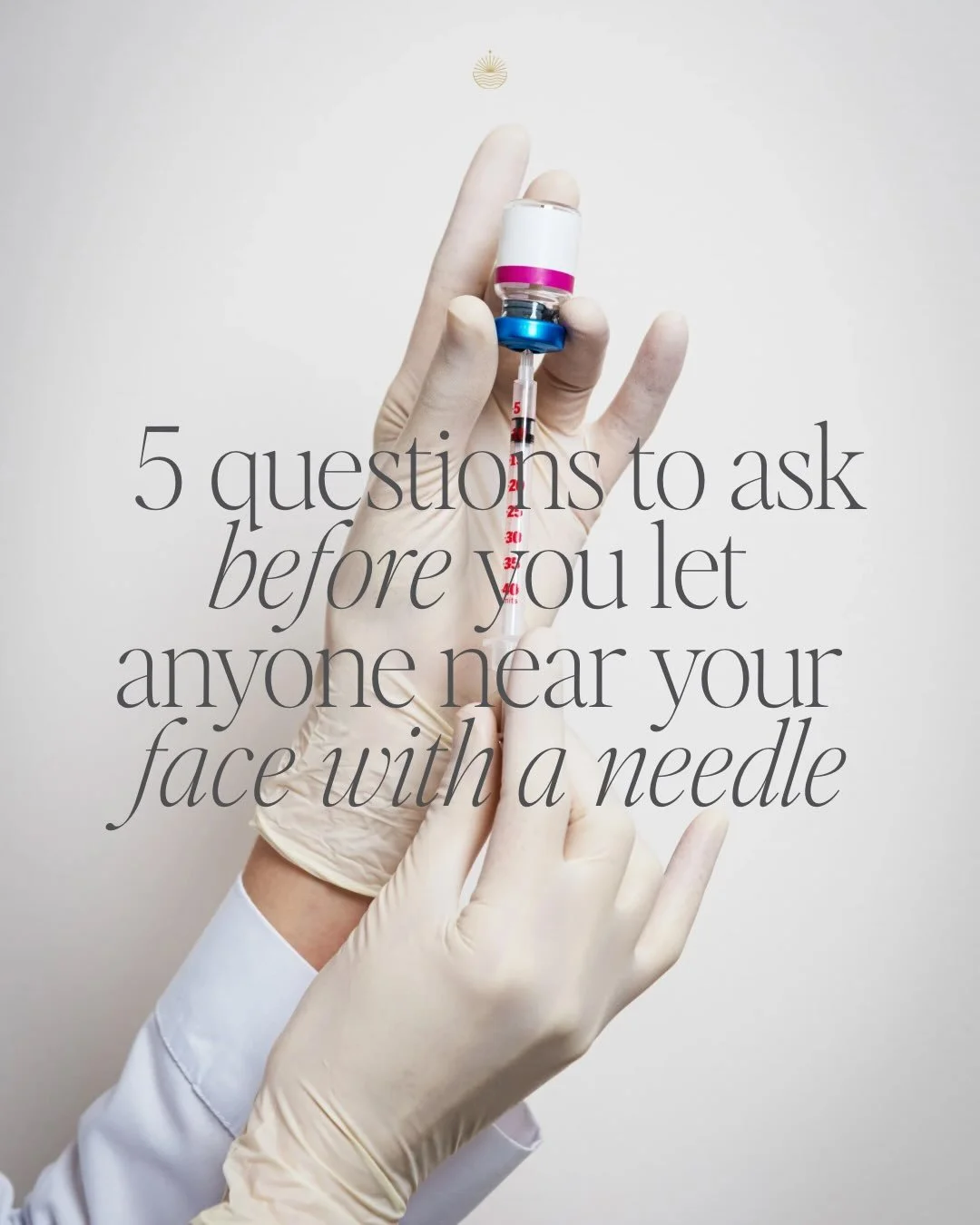Botox and filler are medical procedures, not a beauty-bar service. 

With so many med spas and &lsquo;Botox parties&rsquo; popping up, it&rsquo;s harder than ever to know who&rsquo;s actually qualified. 

Swipe through these 5 questions I&rsquo;d wan