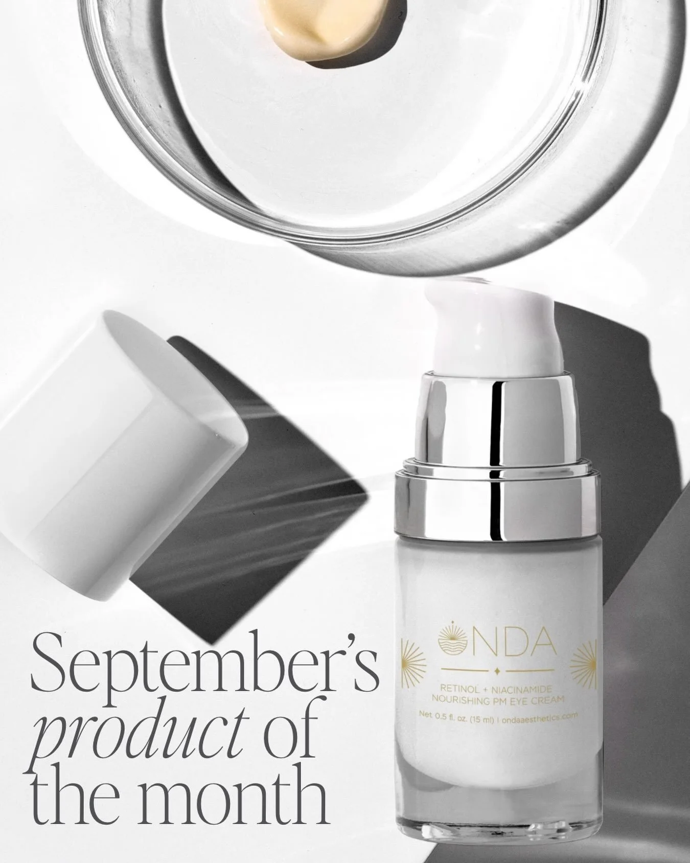 September&rsquo;s product of the month: the eye cream I recommend more than anything else. 

Introducing: Retinol + Niacinamide Eye Cream

The eye area is usually the first place people notice aging, and also the area most skincare routines skip beca