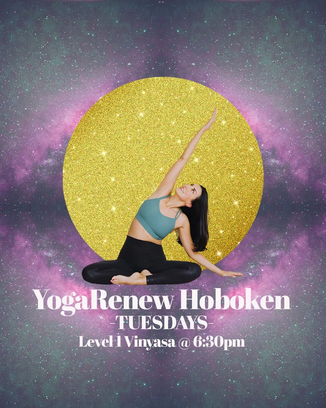 Every Tuesday at 6:30pm you can find me at @yogarenewhoboken teaching Level 1 vinyasa. I love guiding new students, helping them navigate poses, and watching them fall in love with yoga. 

My classes are a combination of grounding and flow. We start 