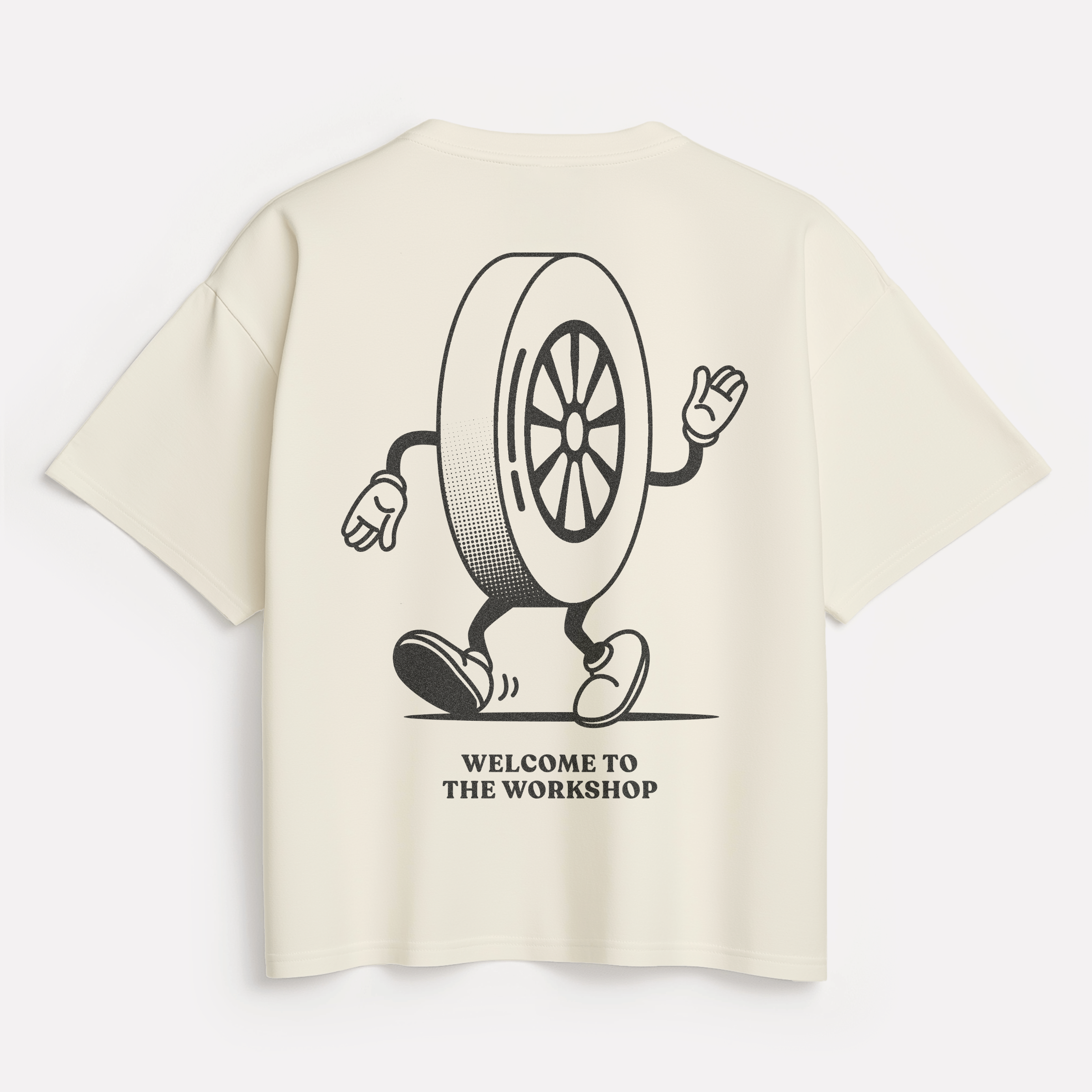 THE CAR BARN T-SHIRT - WORKSHOP