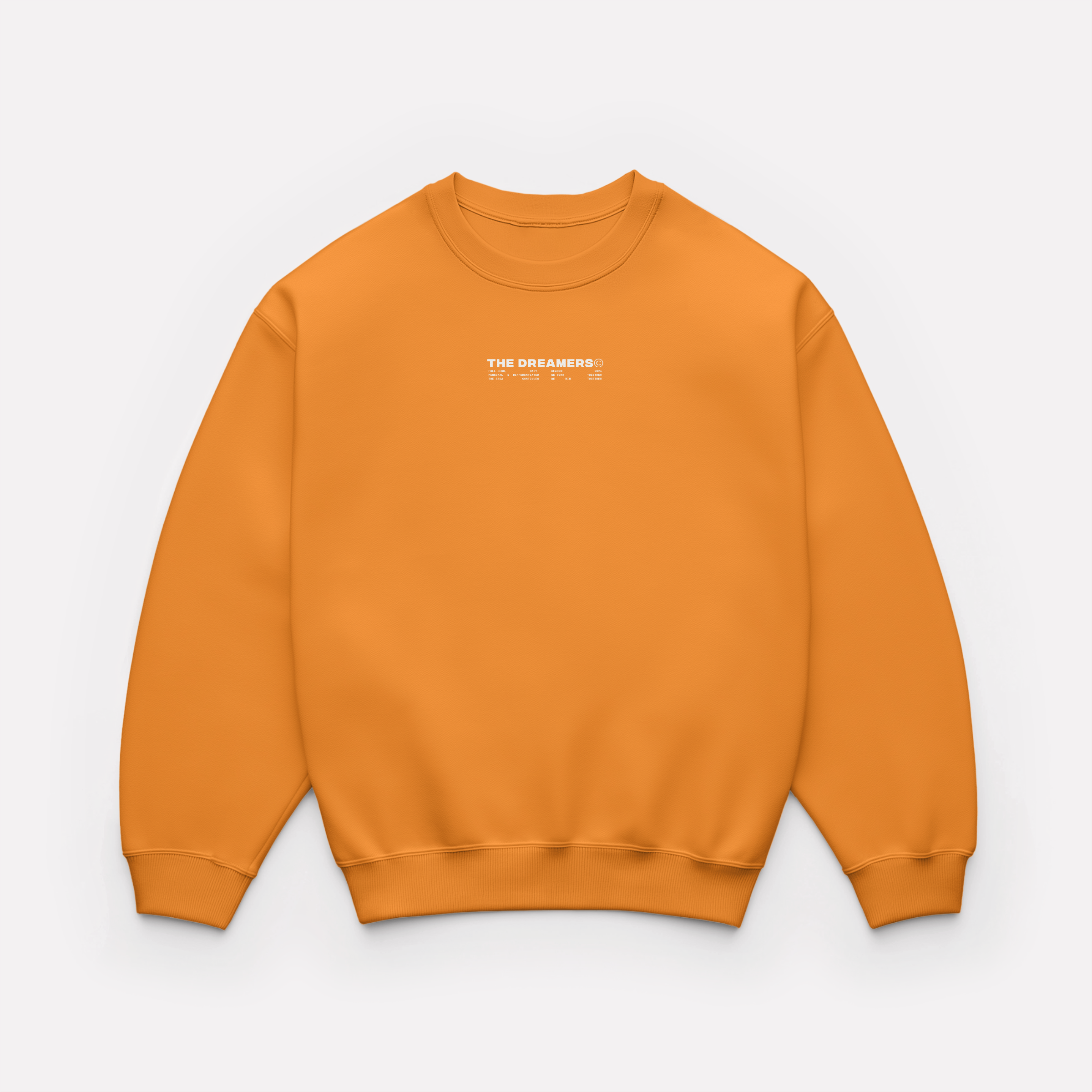 thedreamers_Merch_crewneck_orange#FF891F_flat_vorne.png