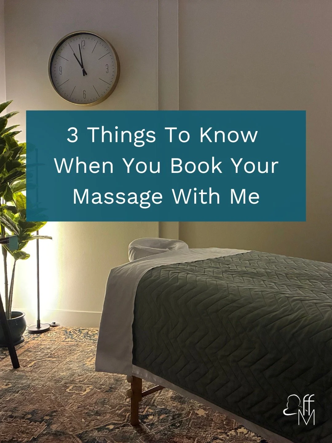 3 things to know when you book your massage with me:

1- I will never judge your body - promise. It doesn't bother me if you haven't shaved, I'm not thinking about if you are bloated, or how you look. I've got my mind on helping you feel your best an