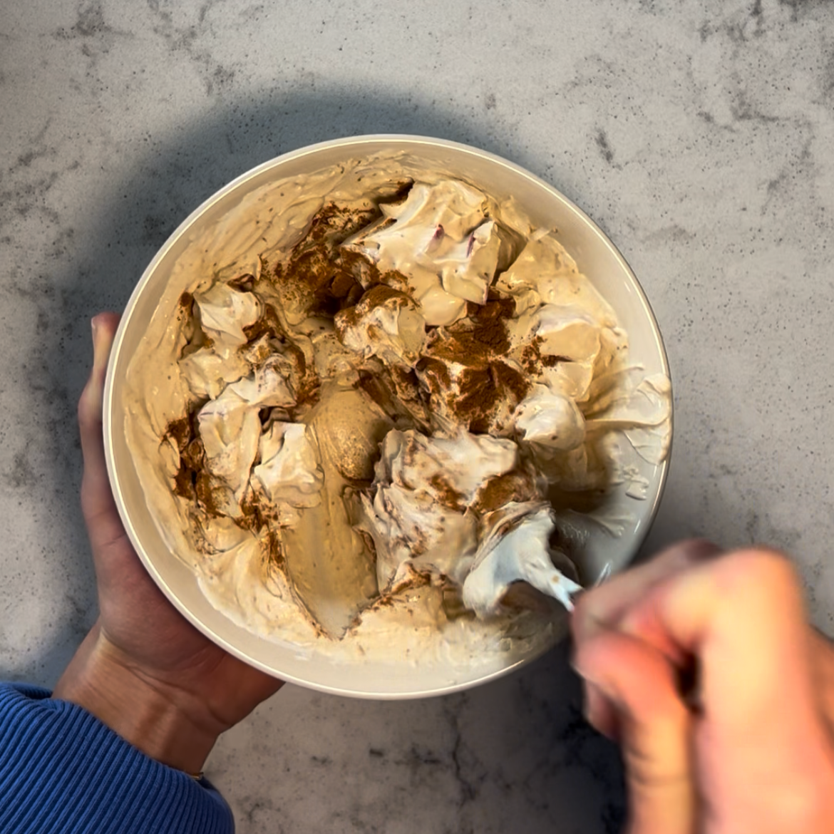 Easy and Delicious High Protein Cinnamon Apple Yogurt Bowl