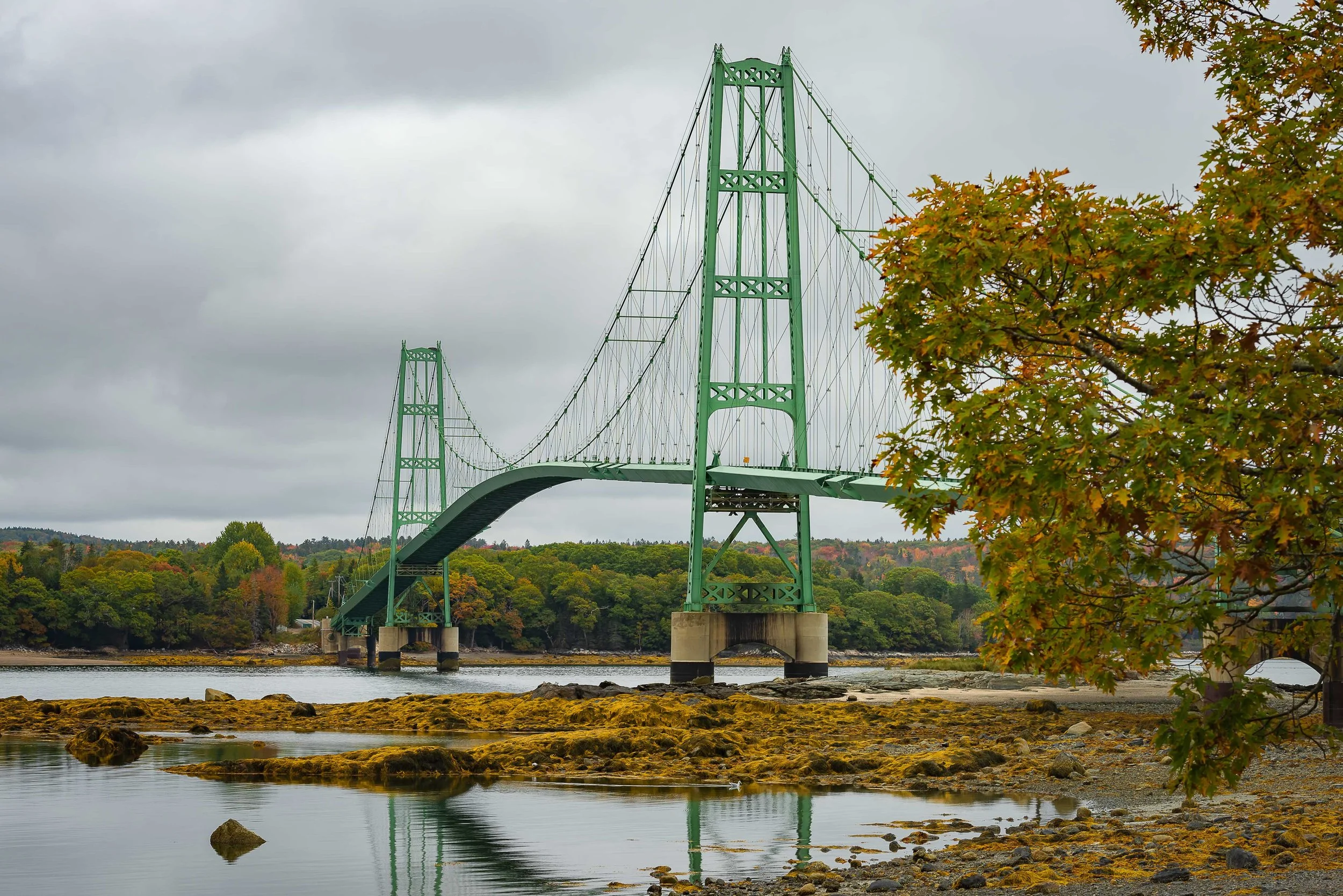 2025 Bridge to Deer Isle, 8th Annual Customer Photo Calendar Contest, First National Bank, ME