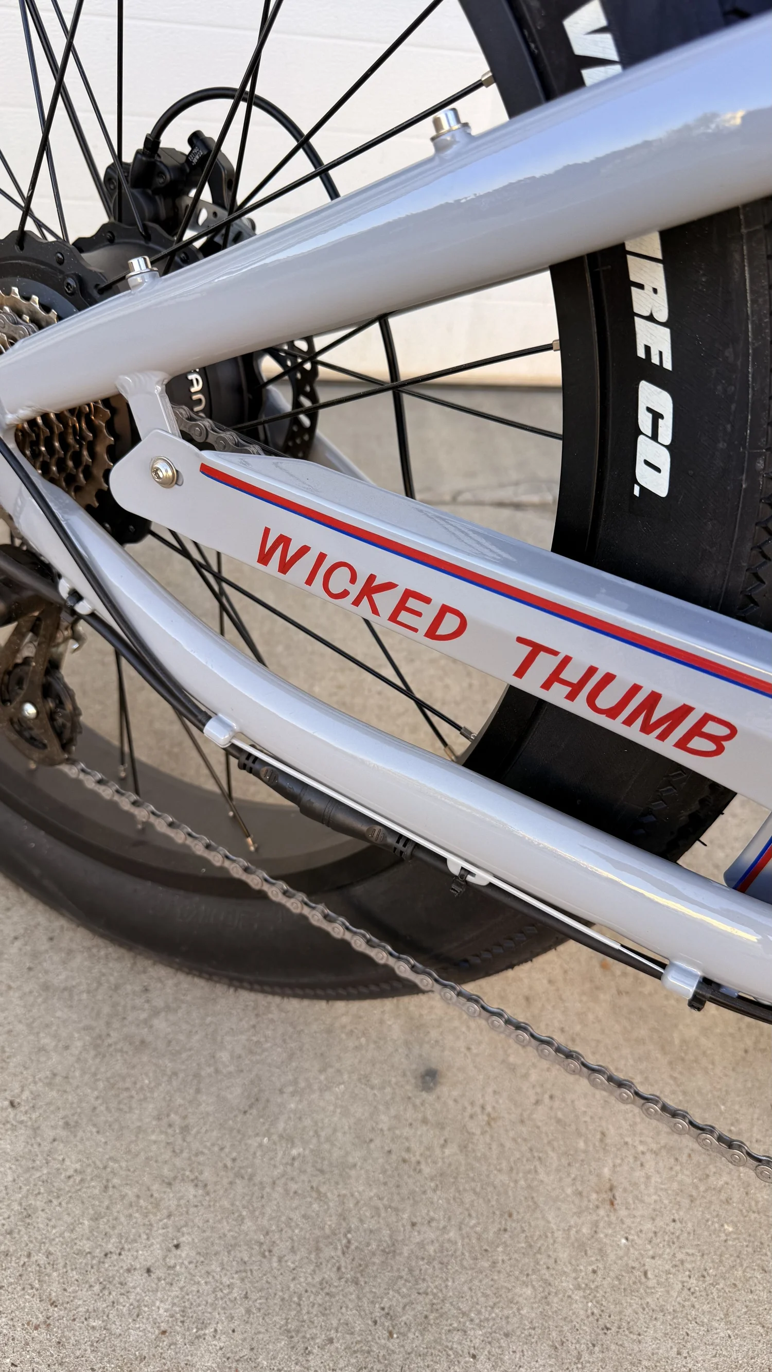 Wicked Thumb X Texas Rangers Ebike — Wicked Thumb